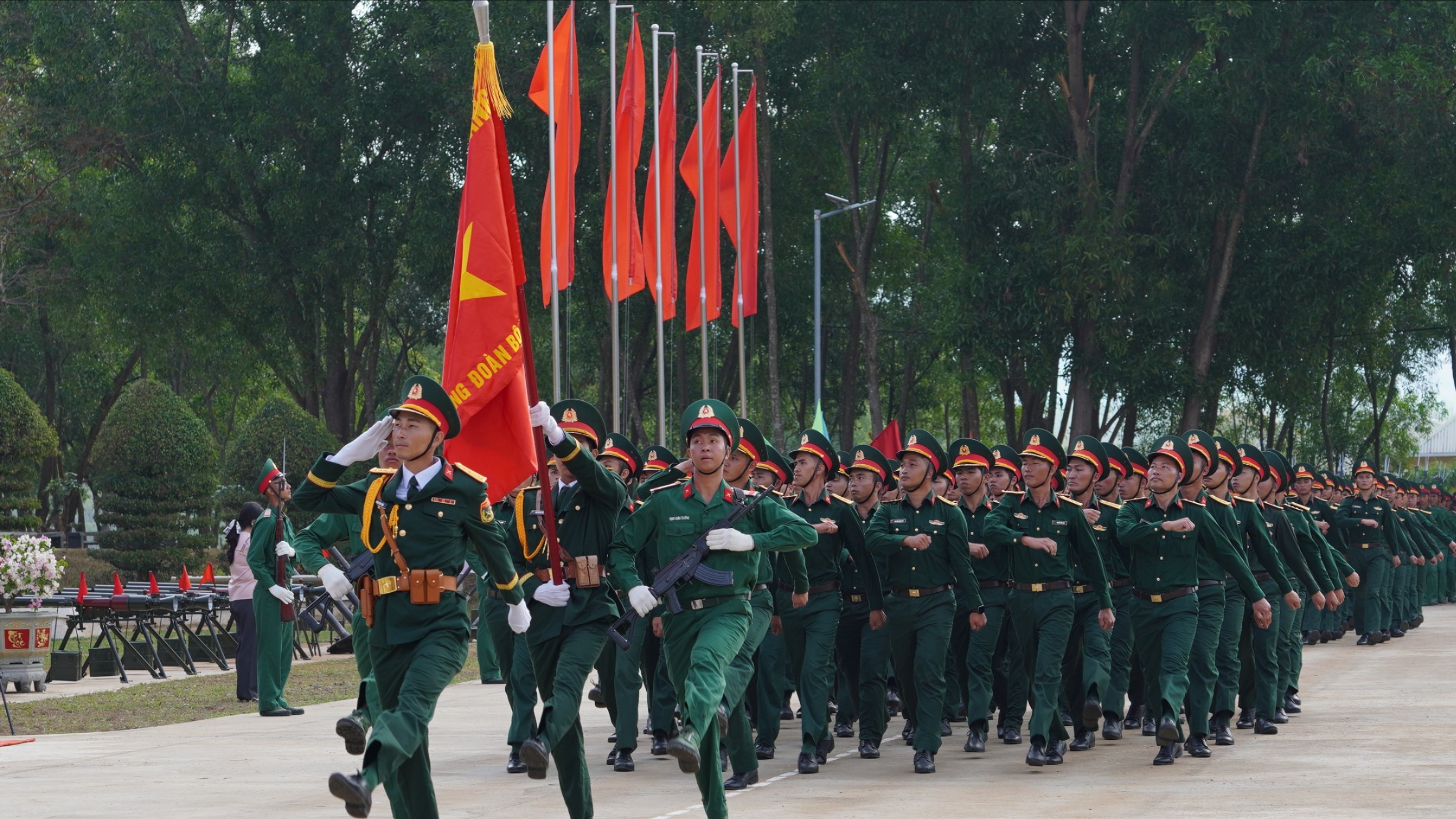 Lễ ra quân huấn luyện năm 2026 và phát động phong trào thi đua cao điểm.