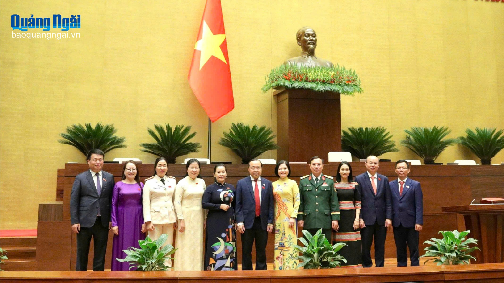 Ủy ban Thường vụ Quốc hội phê chuẩn Trưởng đoàn và Phó Trưởng đoàn ĐBQH khóa XVI tỉnh Quảng Ngãi