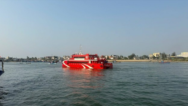 Thông tin đặt vé tàu Phú Quốc Express tuyến Sa Kỳ - Đặc khu Lý Sơn