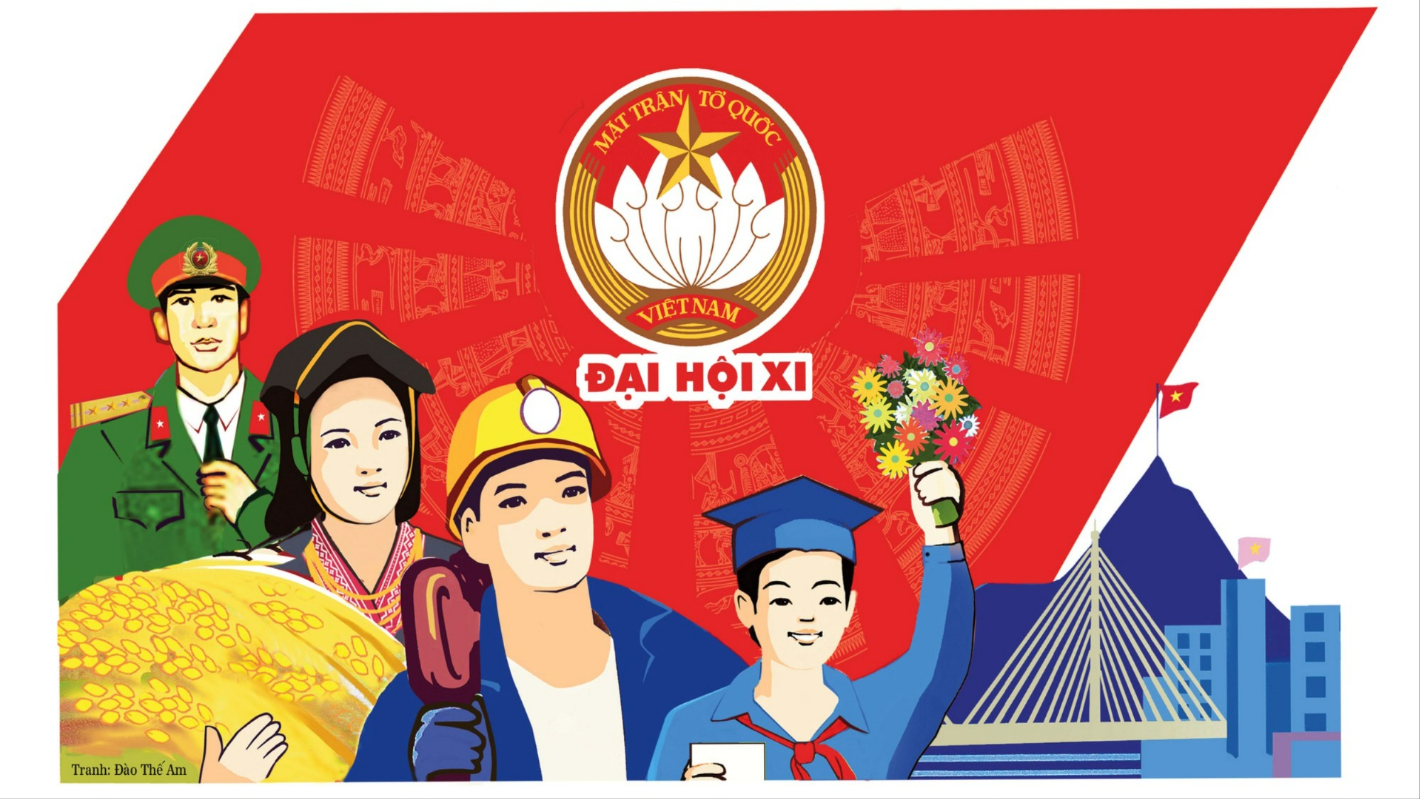 Hơn 1.300 đại biểu sẽ tham dự Đại hội đại biểu toàn quốc Mặt trận Tổ quốc Việt Nam lần thứ XI, nhiệm kỳ 2026 - 2031