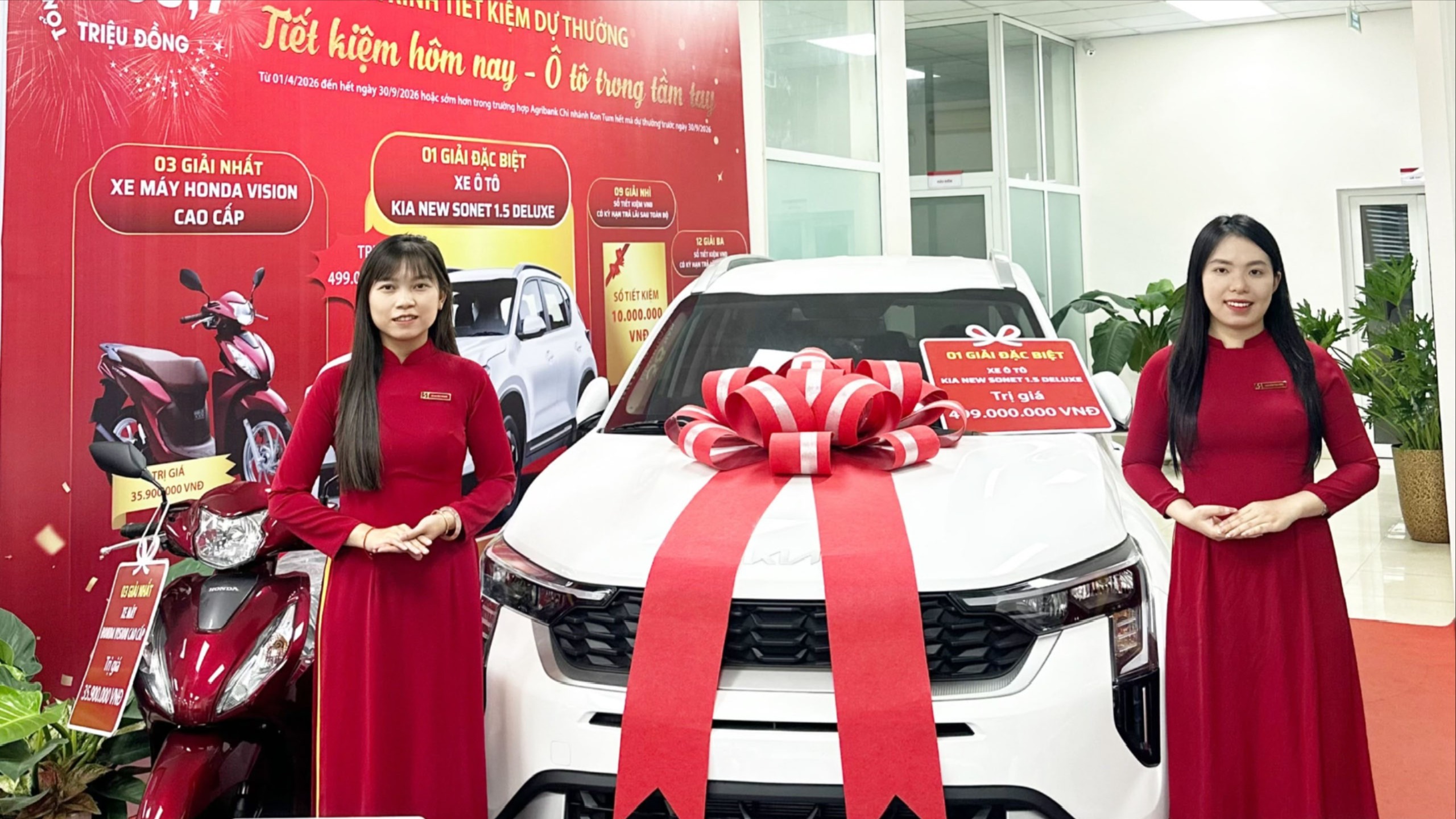 Chương trình Tiết kiệm dự thưởng “Tiết kiệm hôm nay - Ô tô trong tầm tay”