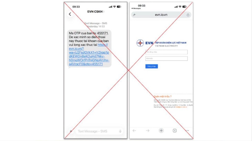 Xuất hiện thủ đoạn lừa đảo mới bằng tin nhắn OTP giả mạo