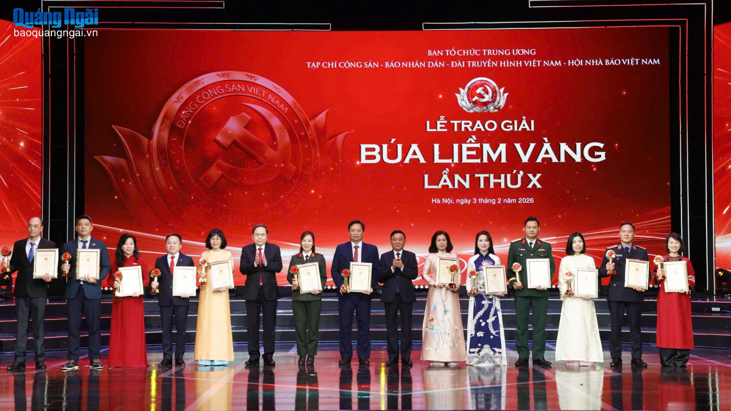 Báo và Phát thanh, Truyền hình Quảng Ngãi có một tác phẩm đoạt giải B Giải Búa liềm vàng lần thứ X