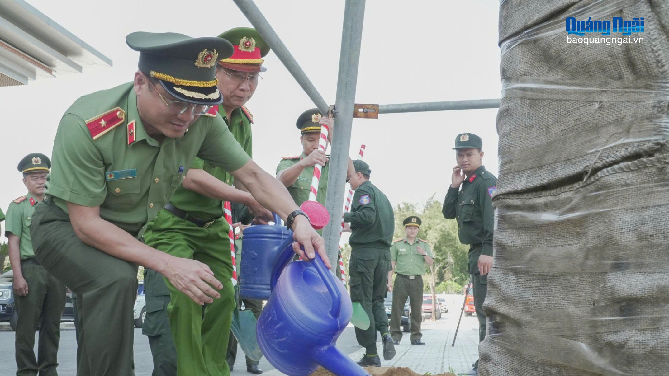 Công an Quảng Ngãi phát động 