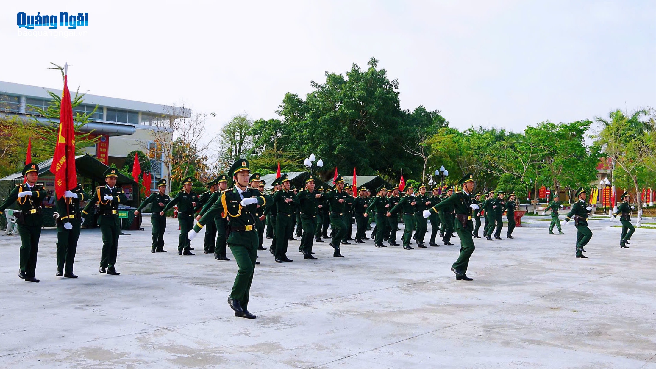 Bộ đội Biên phòng tỉnh ra quân huấn luyện