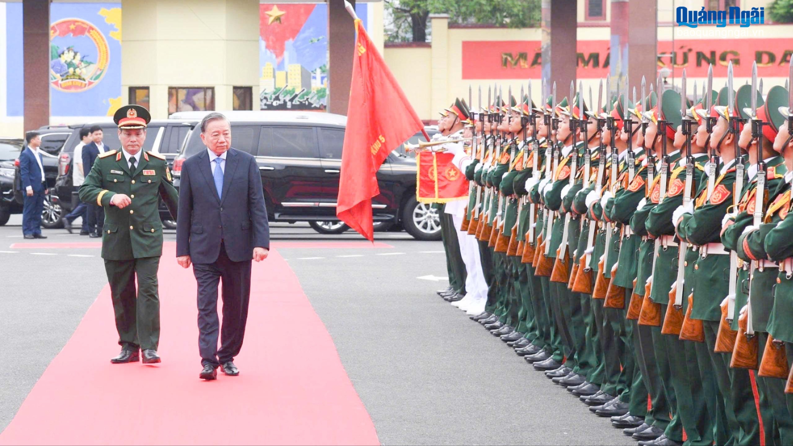 Tổng Bí thư, Chủ tịch nước Tô Lâm thăm, làm việc tại Quân khu 5