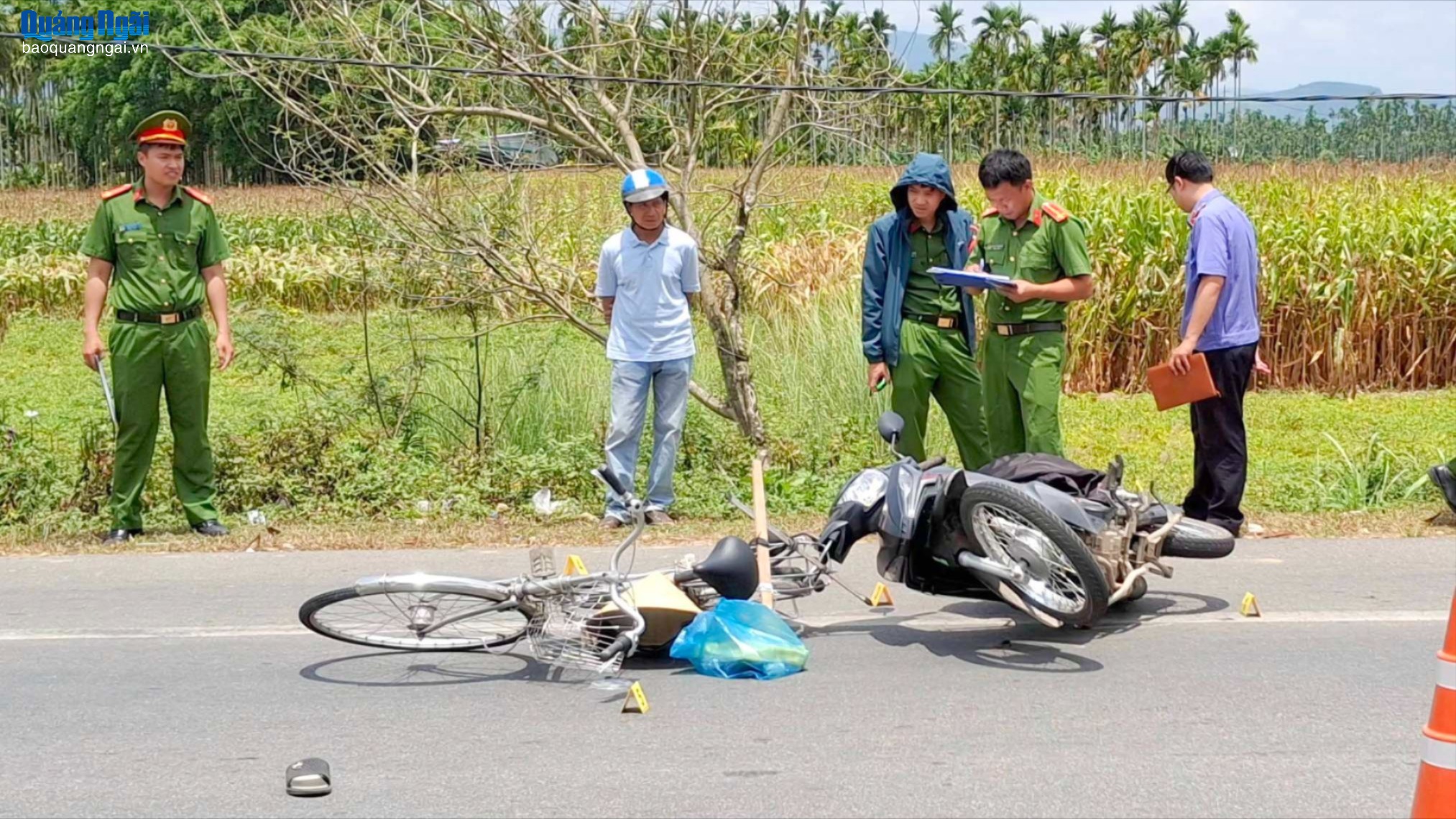 Tai nạn trên Tỉnh lộ 624, một người tử vong