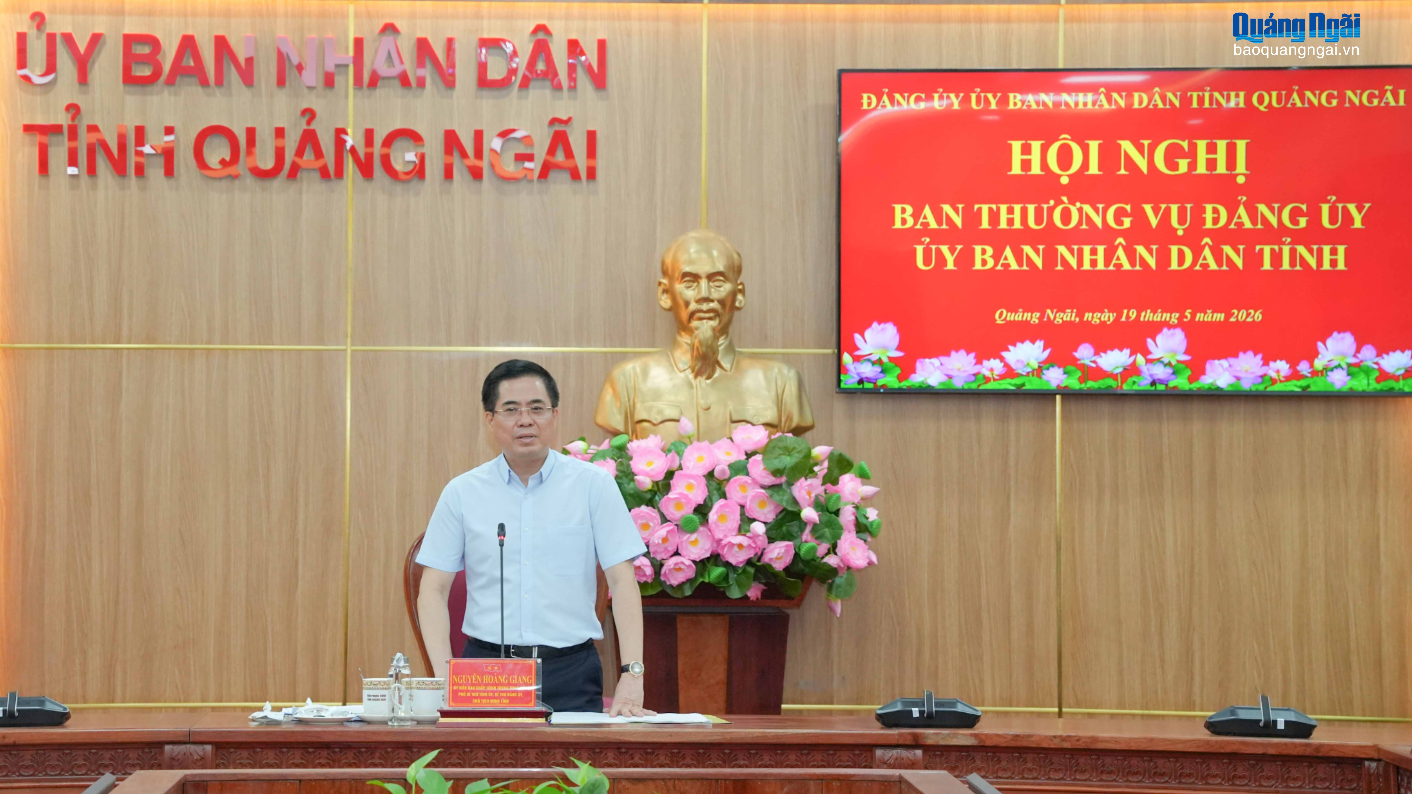 Ban Thường vụ Đảng ủy UBND tỉnh cho ý kiến nhiều nội dung quan trọng