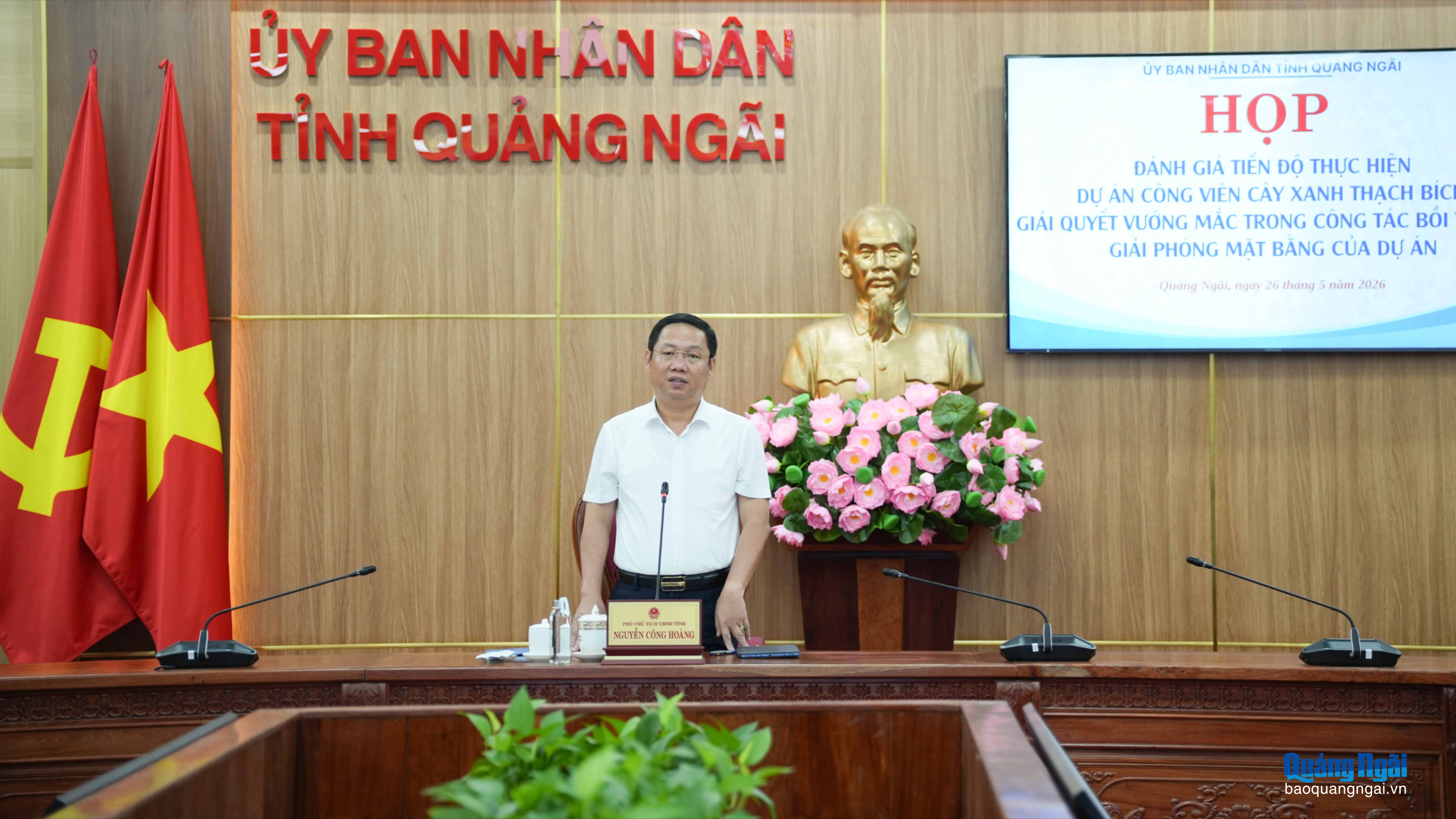 Dự kiến khởi công dự án Công viên cây xanh Thạch Bích trong tháng 7/2026