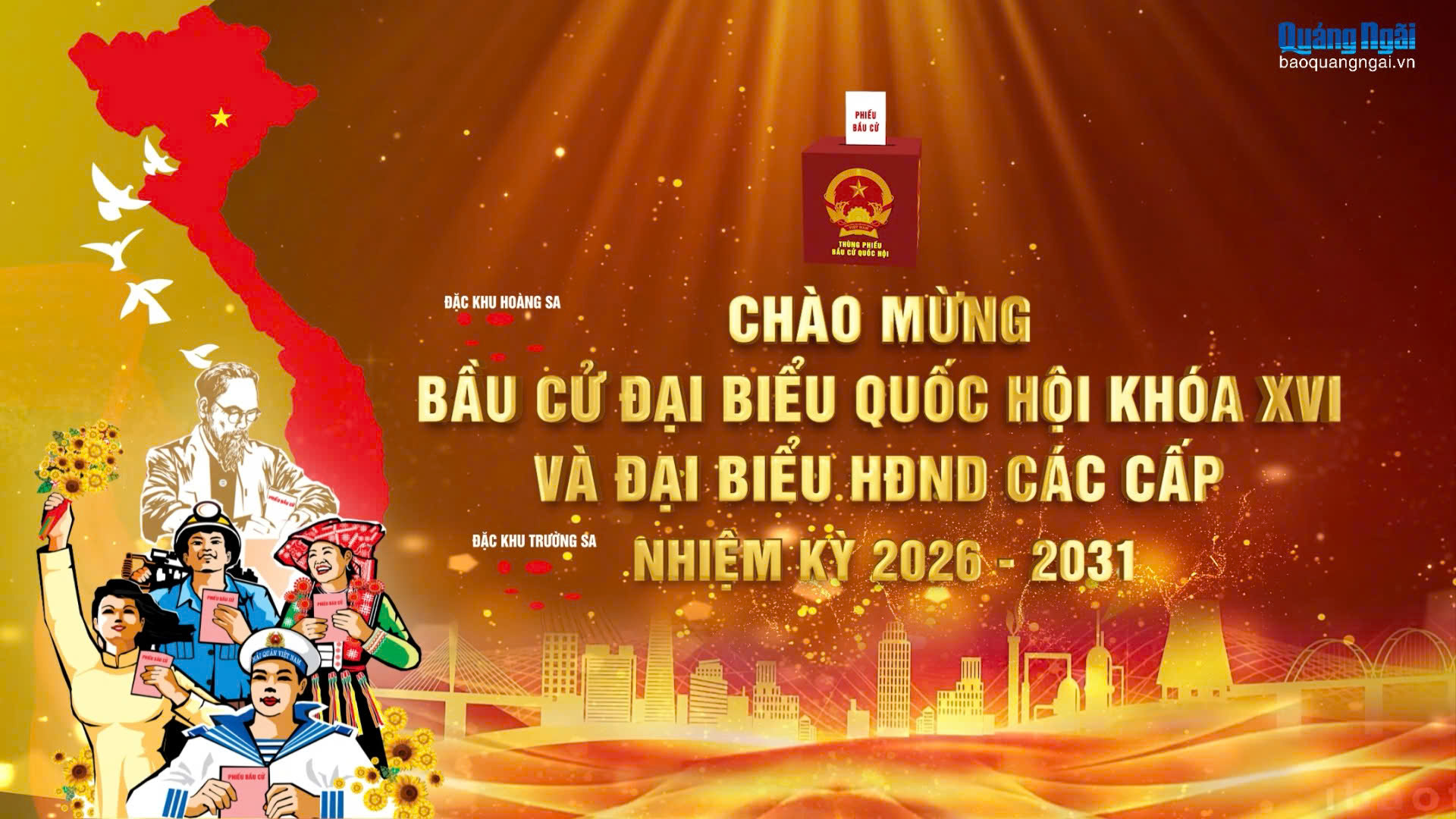 [Video]. Bản tin chào mừng bầu cử đại biểu Quốc hội khóa XVI và đại biểu HĐND các cấp nhiệm kỳ 2026 - 2031 (Số 07)