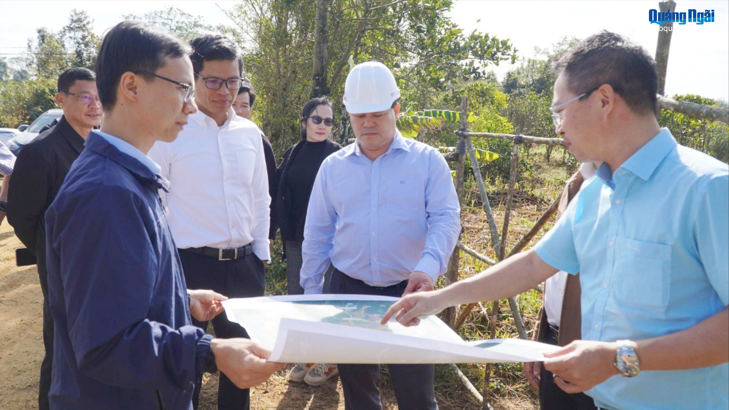 Phó Chủ tịch UBND tỉnh Trần Phước Hiền kiểm tra dự án Nhà máy điện gió Kon Plông