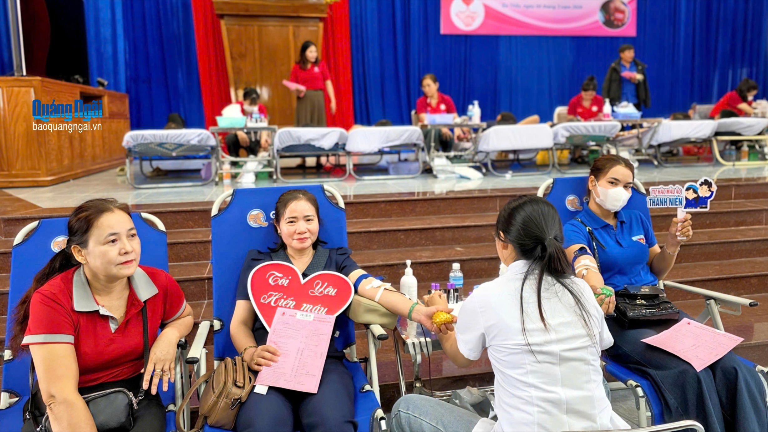 Hiến máu tình nguyện hưởng ứng Ngày hội Xuân hồng 2026