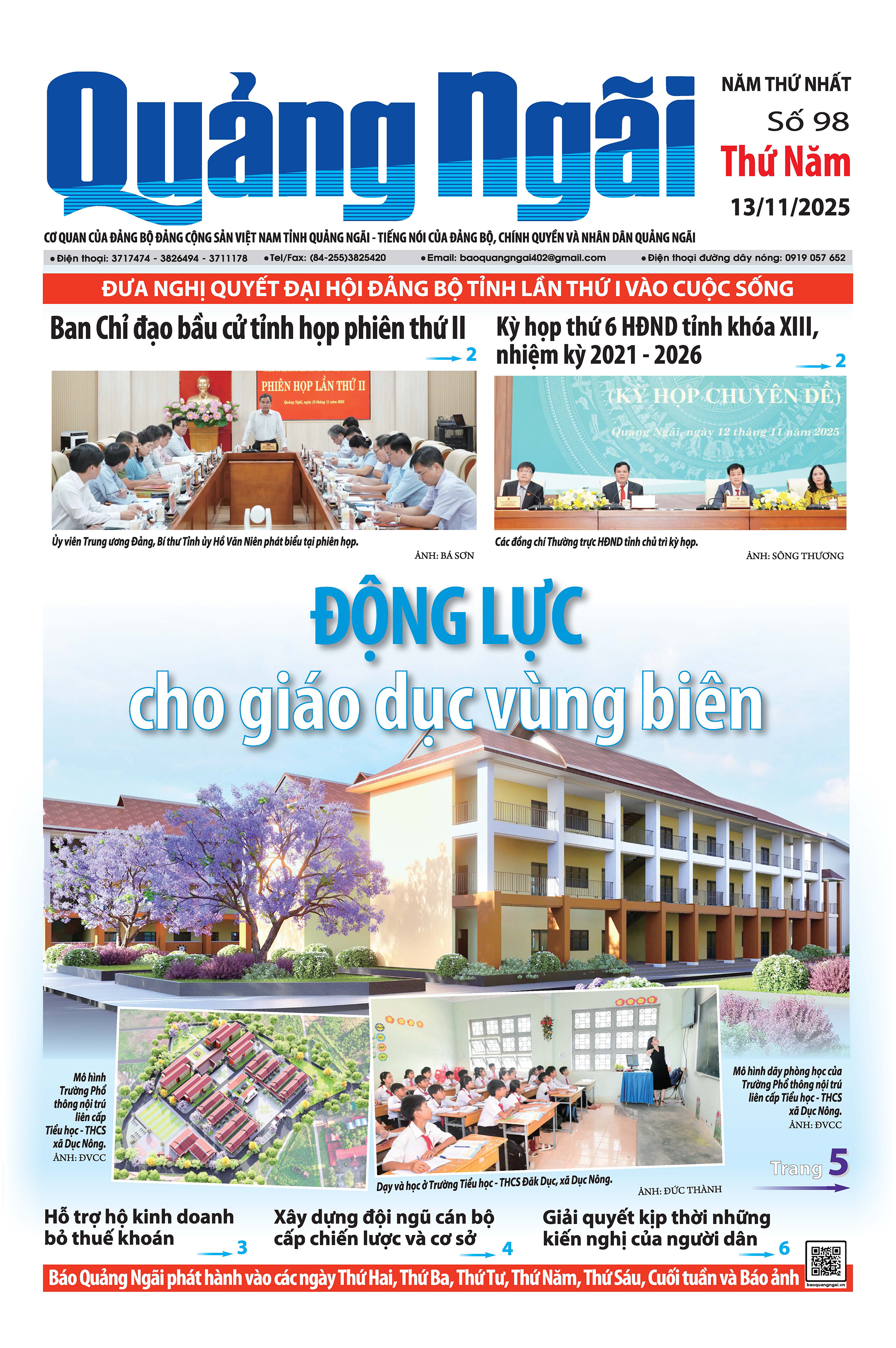 Số báo 98, ra ngày 13/11/2025