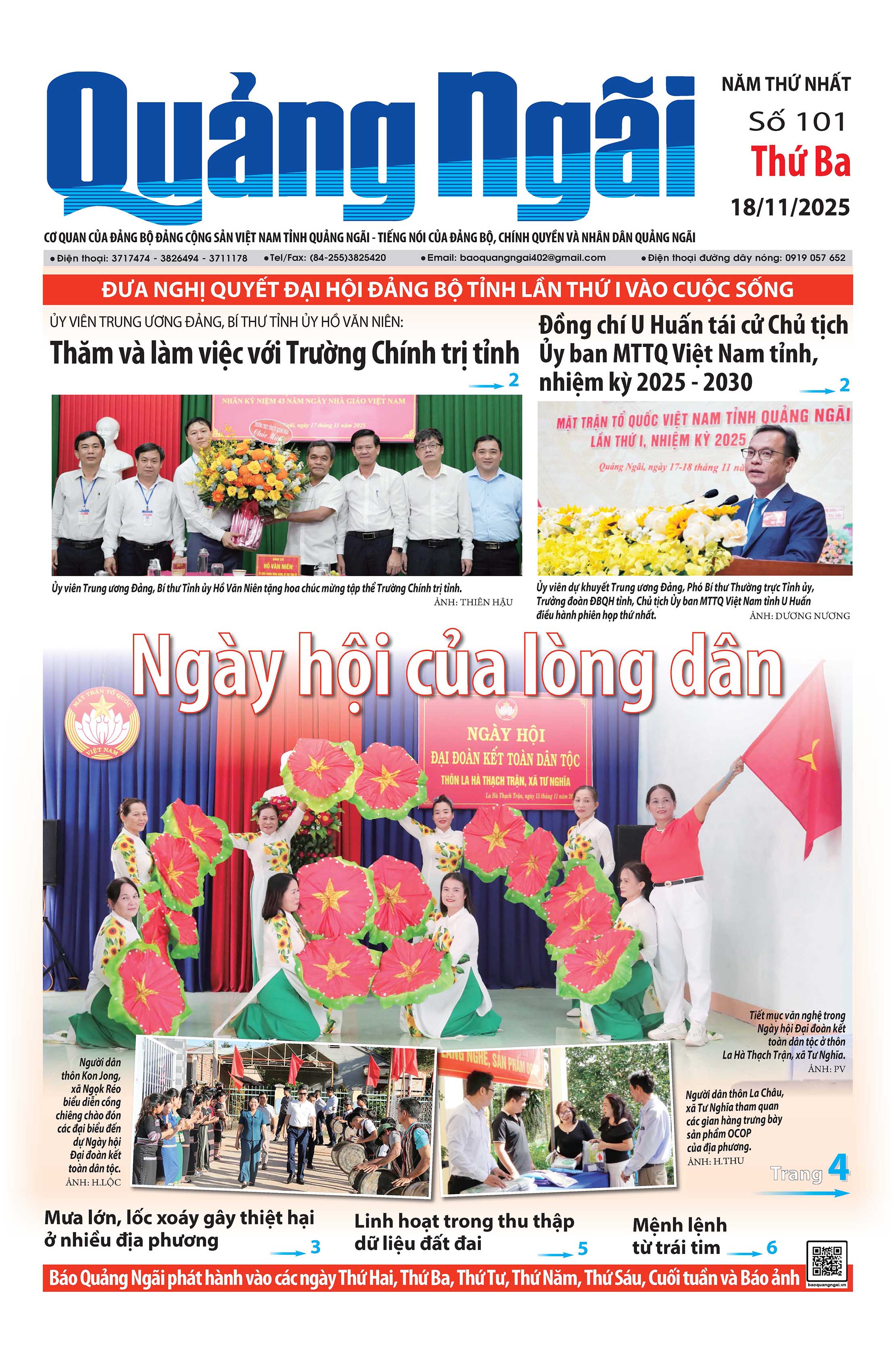 Số báo 101, ra ngày 18/11/2025