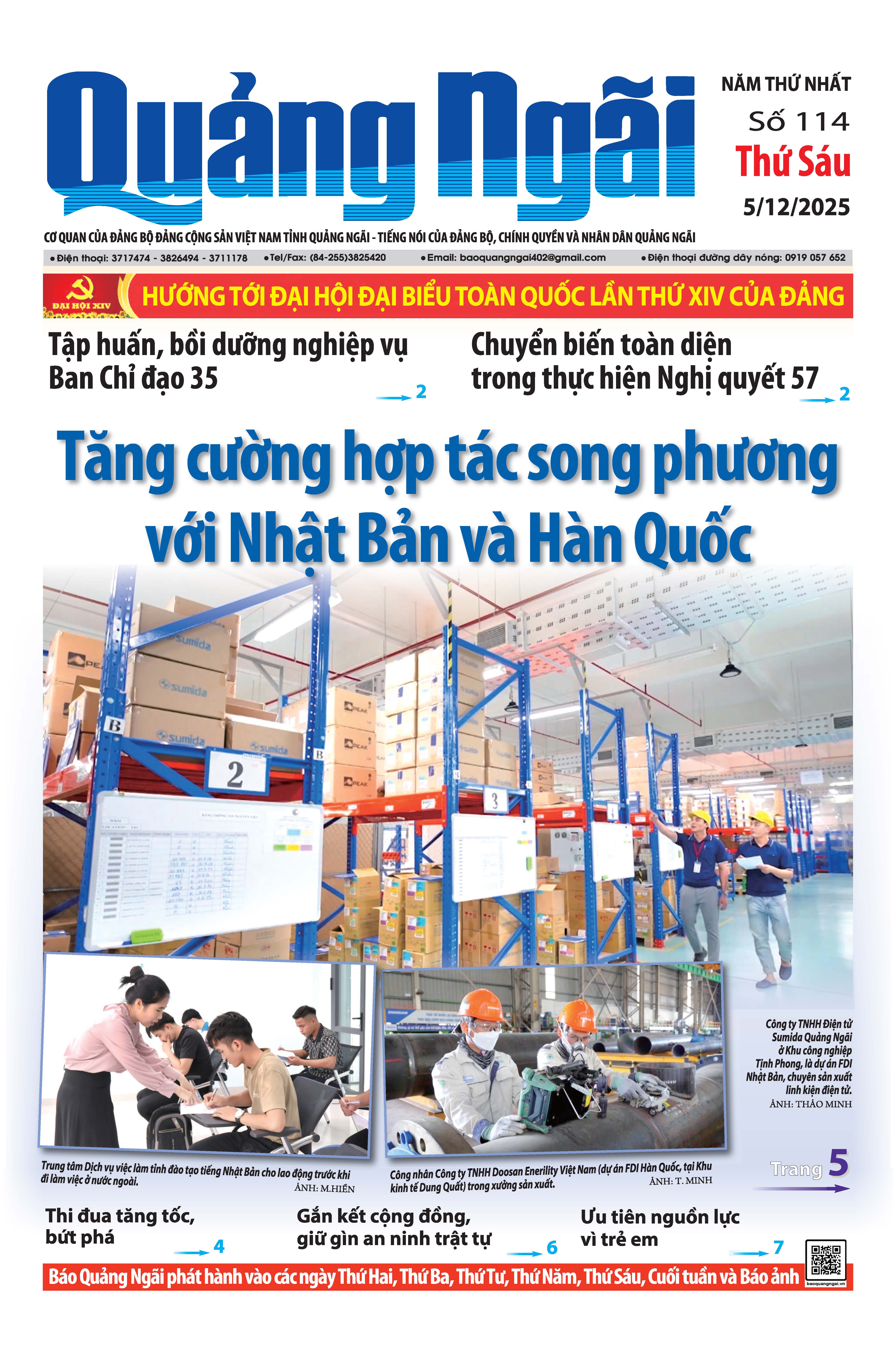 Số báo 114, ra ngày 5/12/2025
