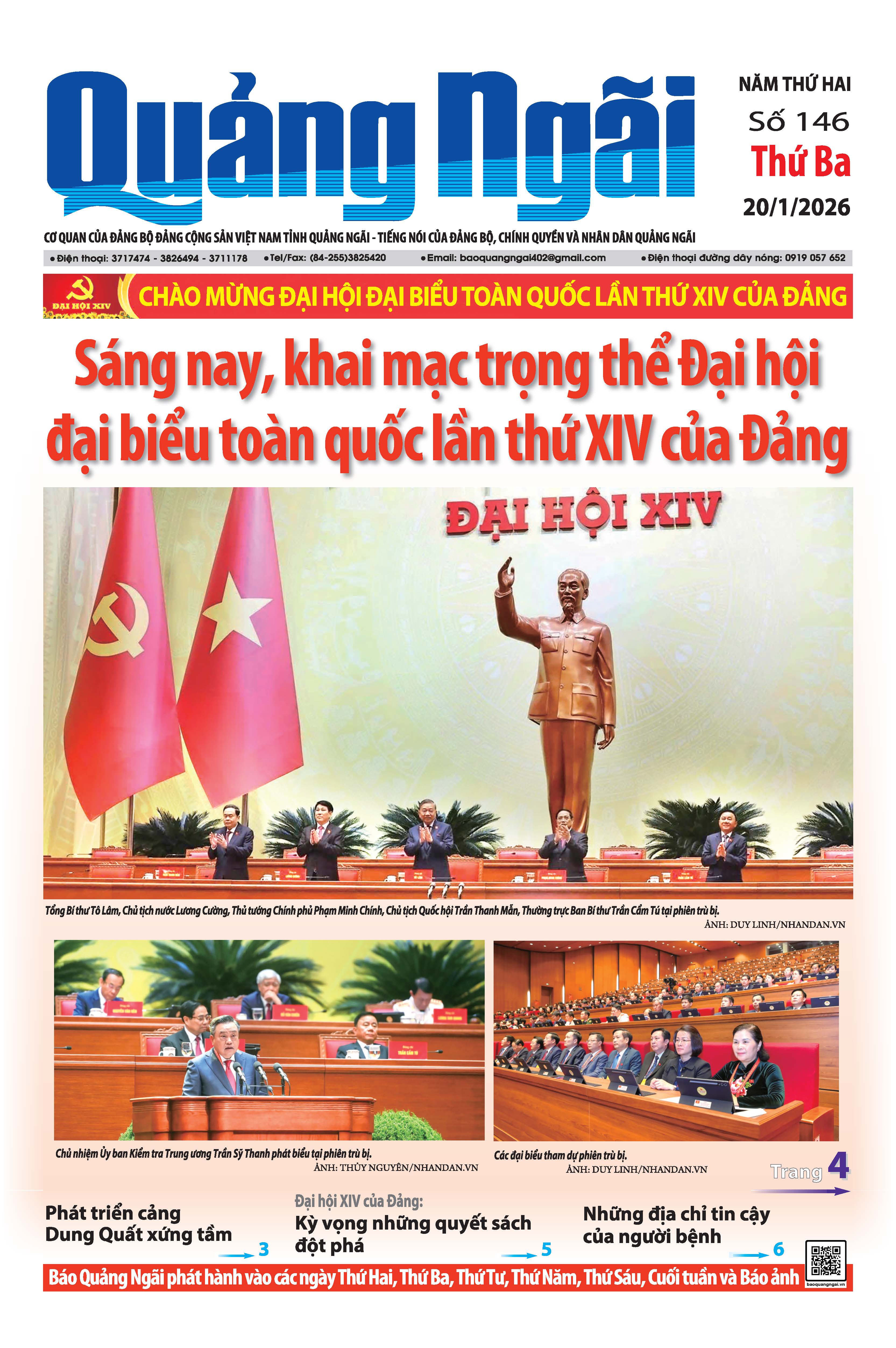 Số báo 146, ra ngày 20/1/2026