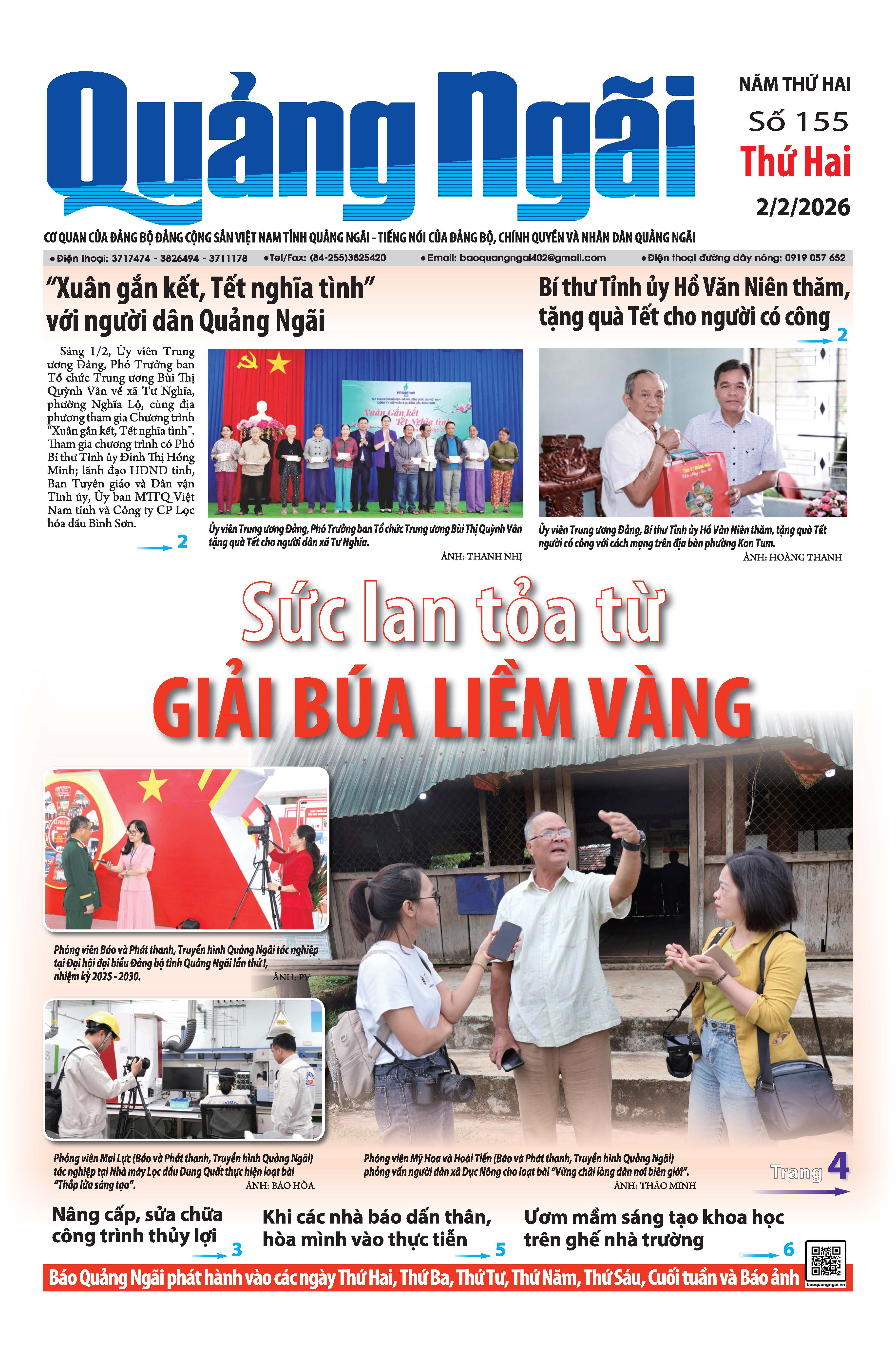 Số báo 155, ra ngày 2/2/2026