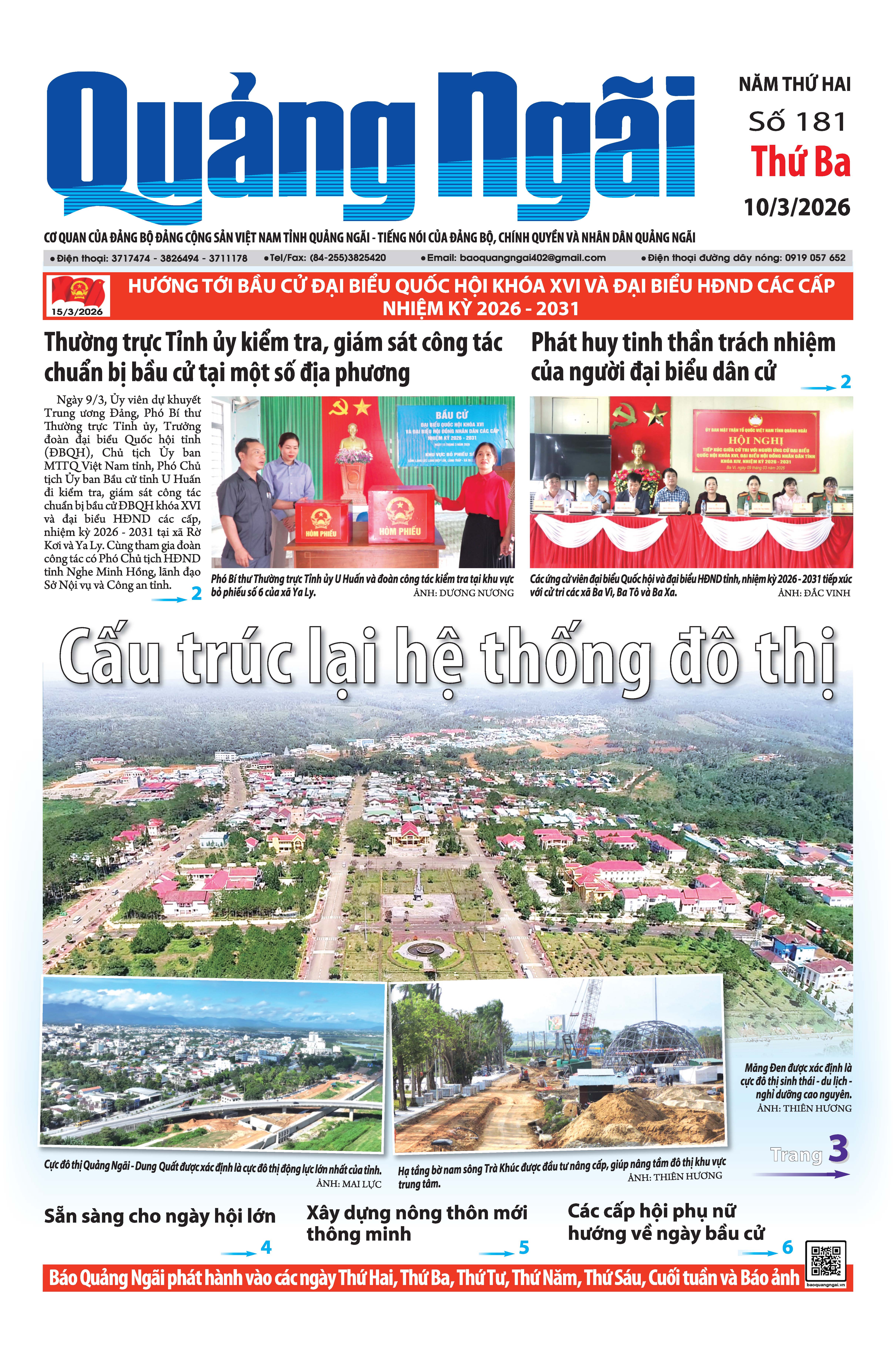 Số báo 181, ra ngày 10/3/2026