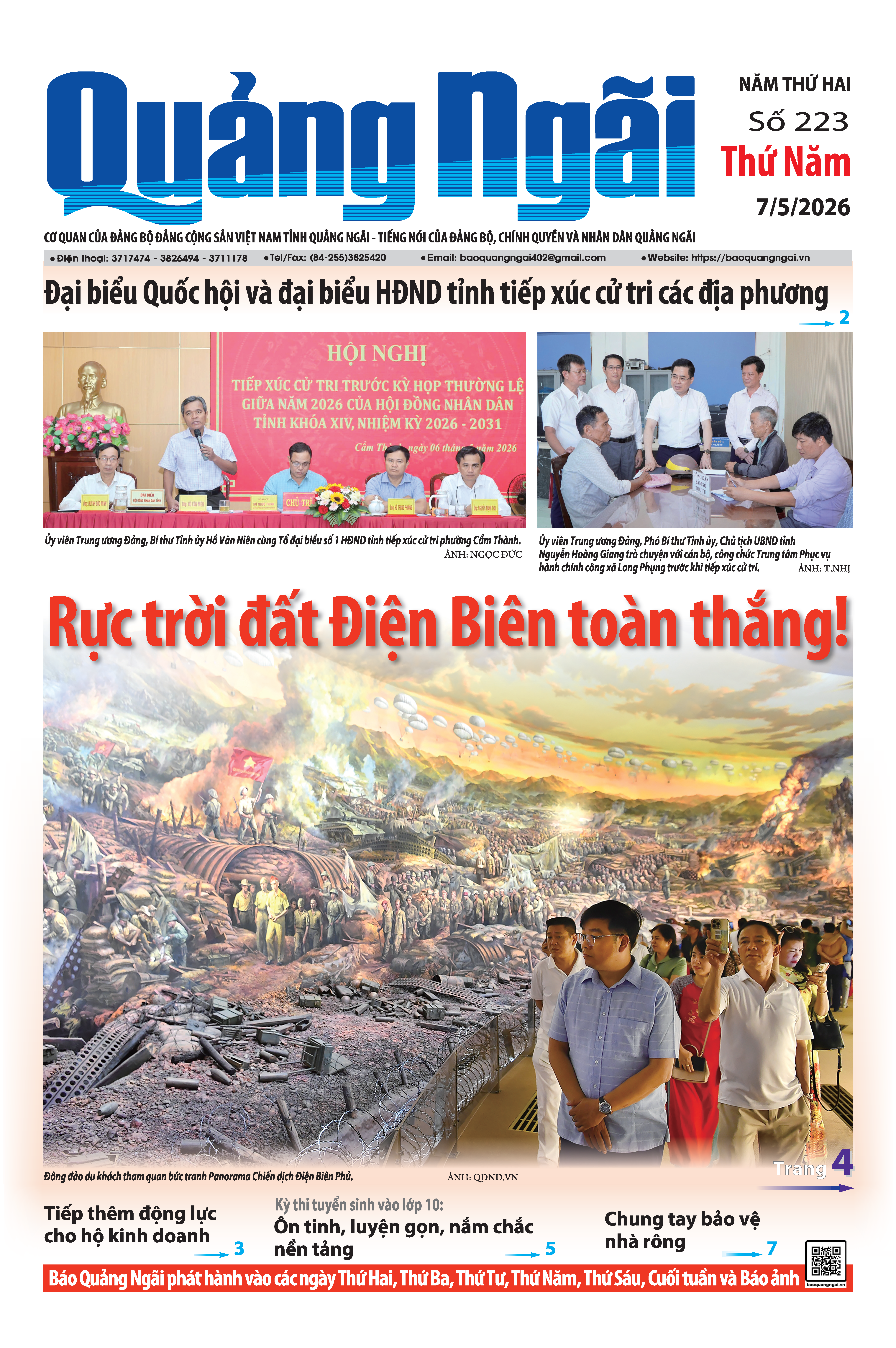 Số báo 223, ra ngày 7/5/2026