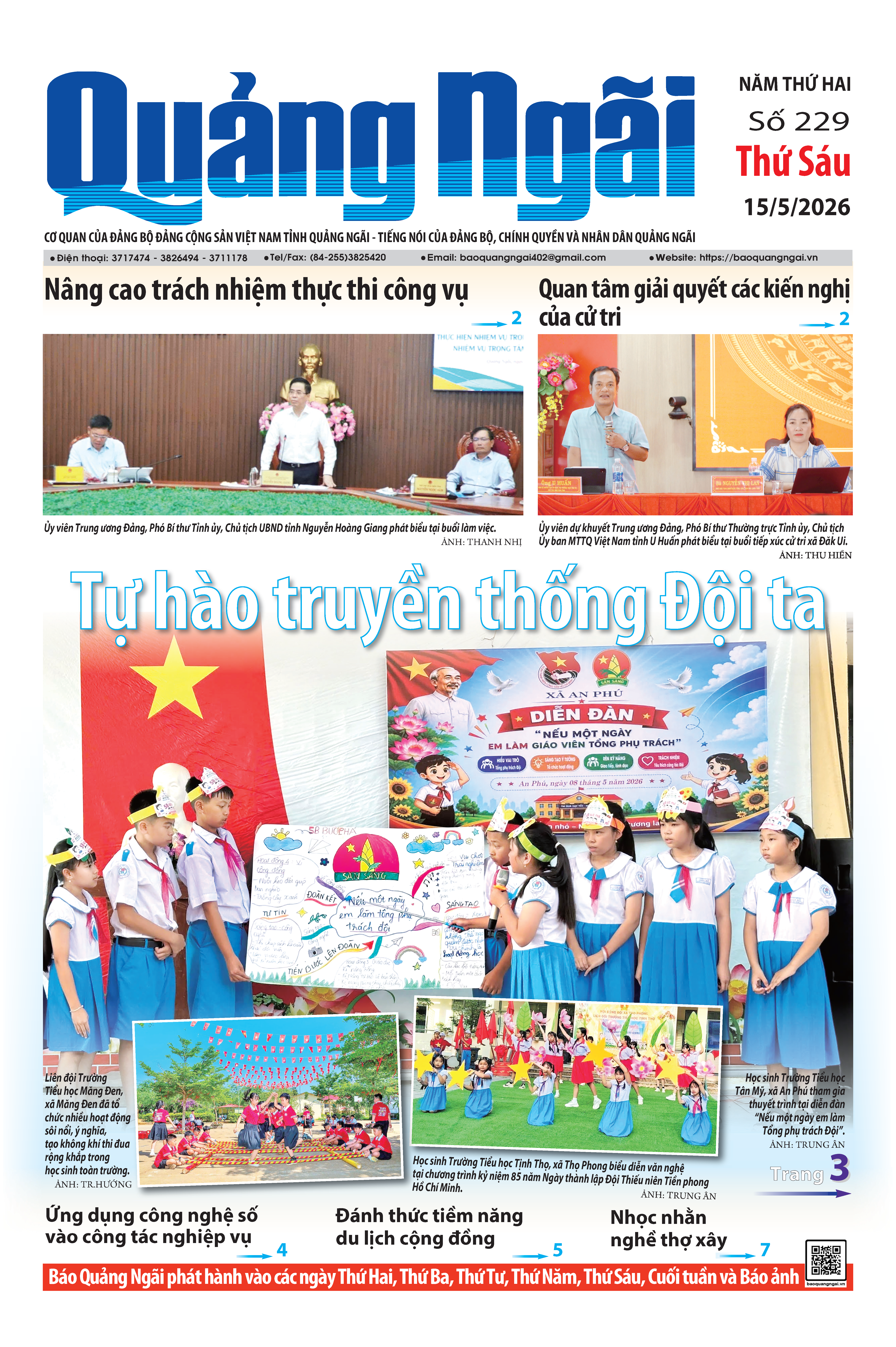 Số báo 229, ra ngày 15/5/2026