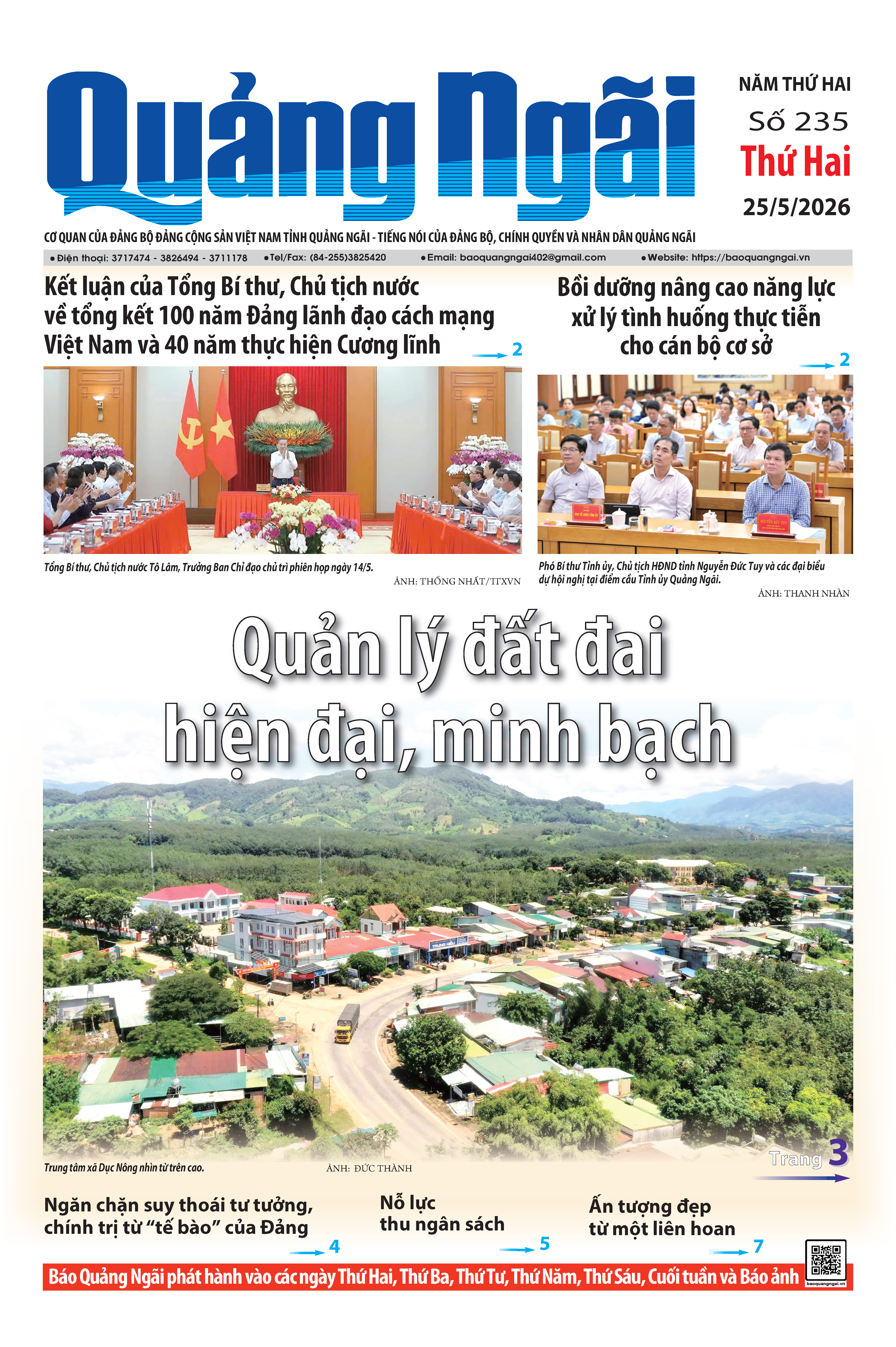 Số báo 235, ra ngày 25/5/2026