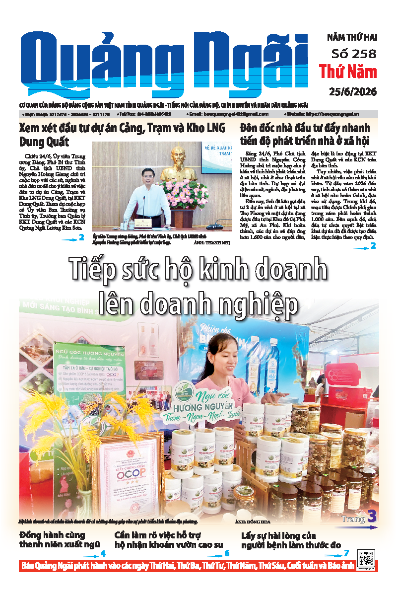 Số báo 258, ra ngày 25/6/2026