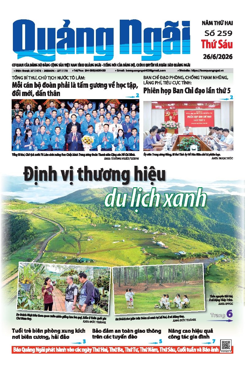 Số báo 259, ra ngày 26/6/2026
