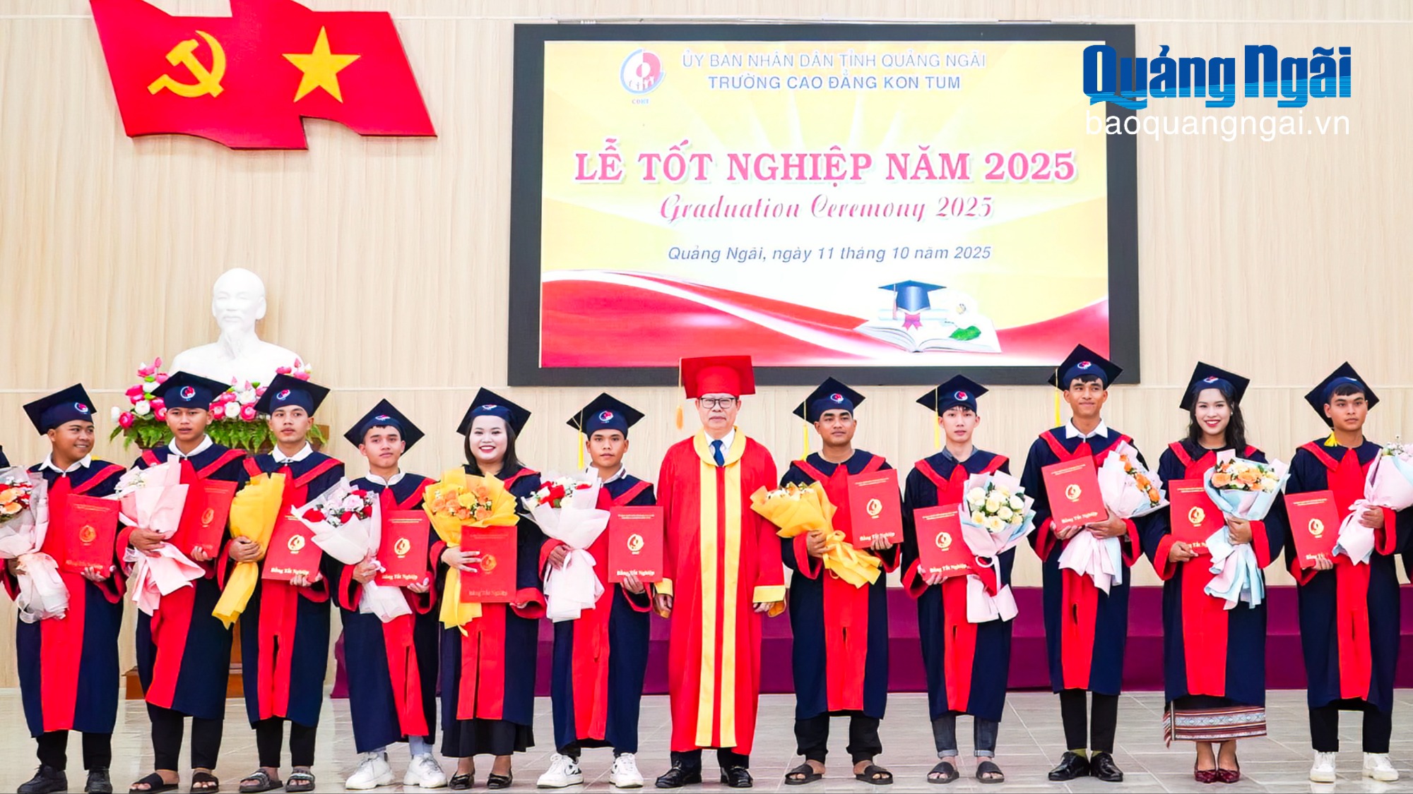 Trường Cao đẳng Kon Tum tổ chức lễ tốt nghiệp năm 2025