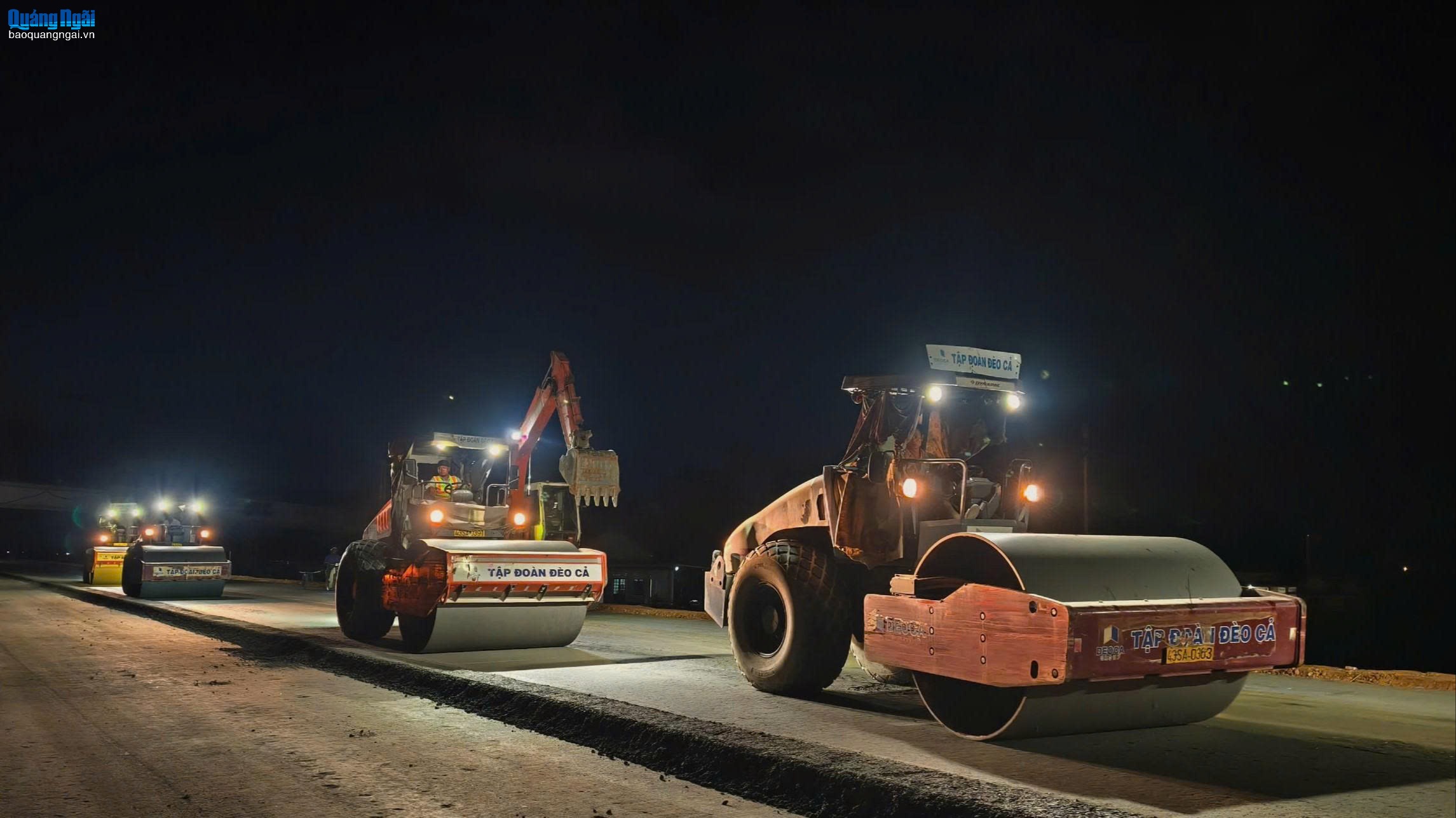 Tăng tốc về đích tuyến cao tốc Quảng Ngãi – Hoài Nhơn