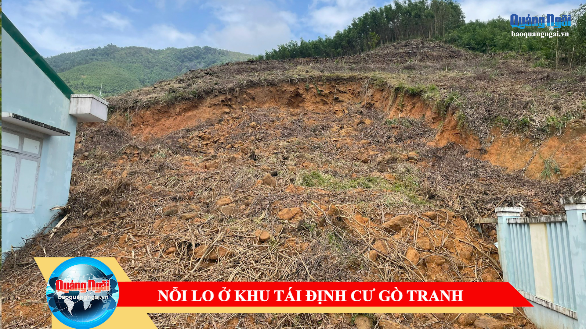 [Video]. Nỗi lo ở khu tái định cư Gò Tranh