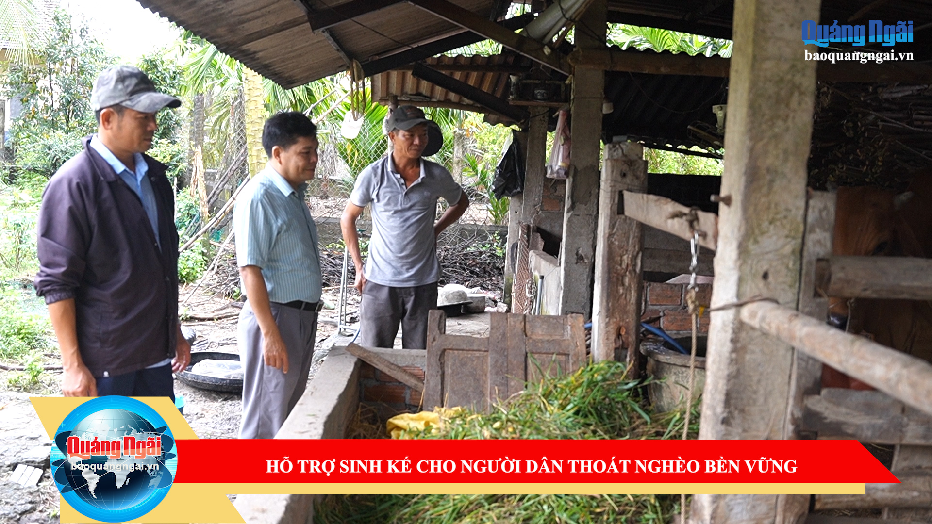 [Video]. Hỗ trợ sinh kế cho người dân thoát nghèo bền vững