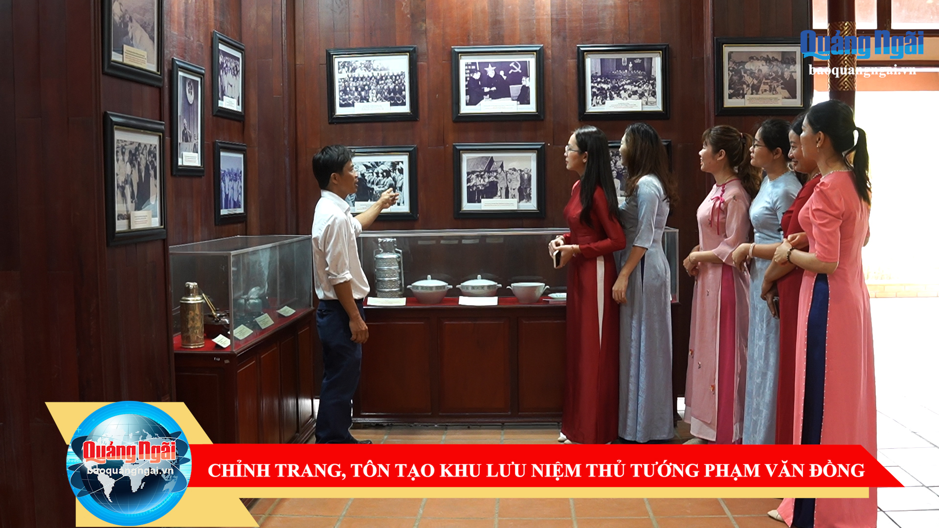 [Video]. Chỉnh trang, tôn tạo Khu lưu niệm Thủ tướng Phạm Văn Đồng