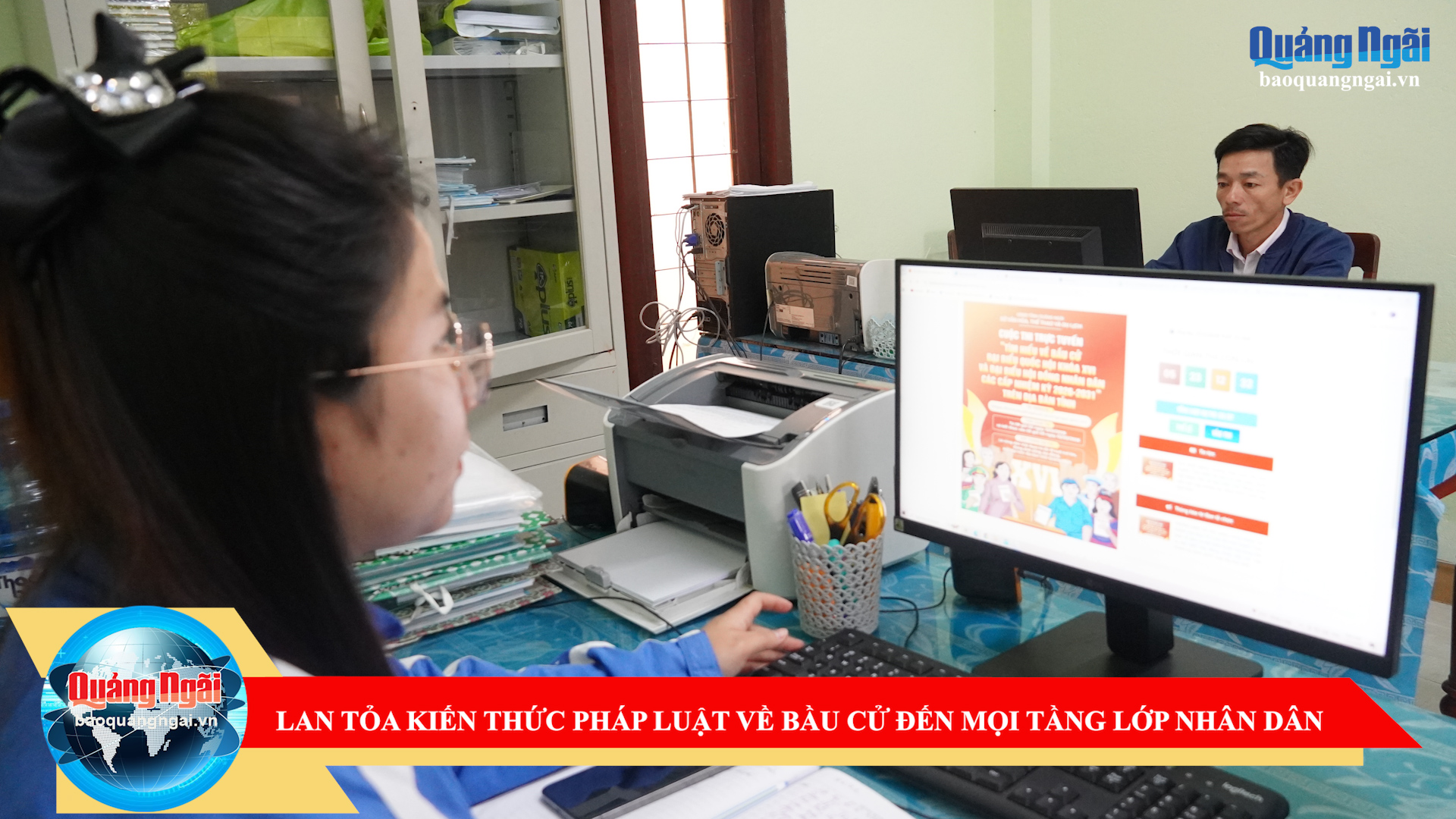 [Video]. Lan tỏa kiến thức pháp luật về bầu cử đến mọi tầng lớp nhân dân