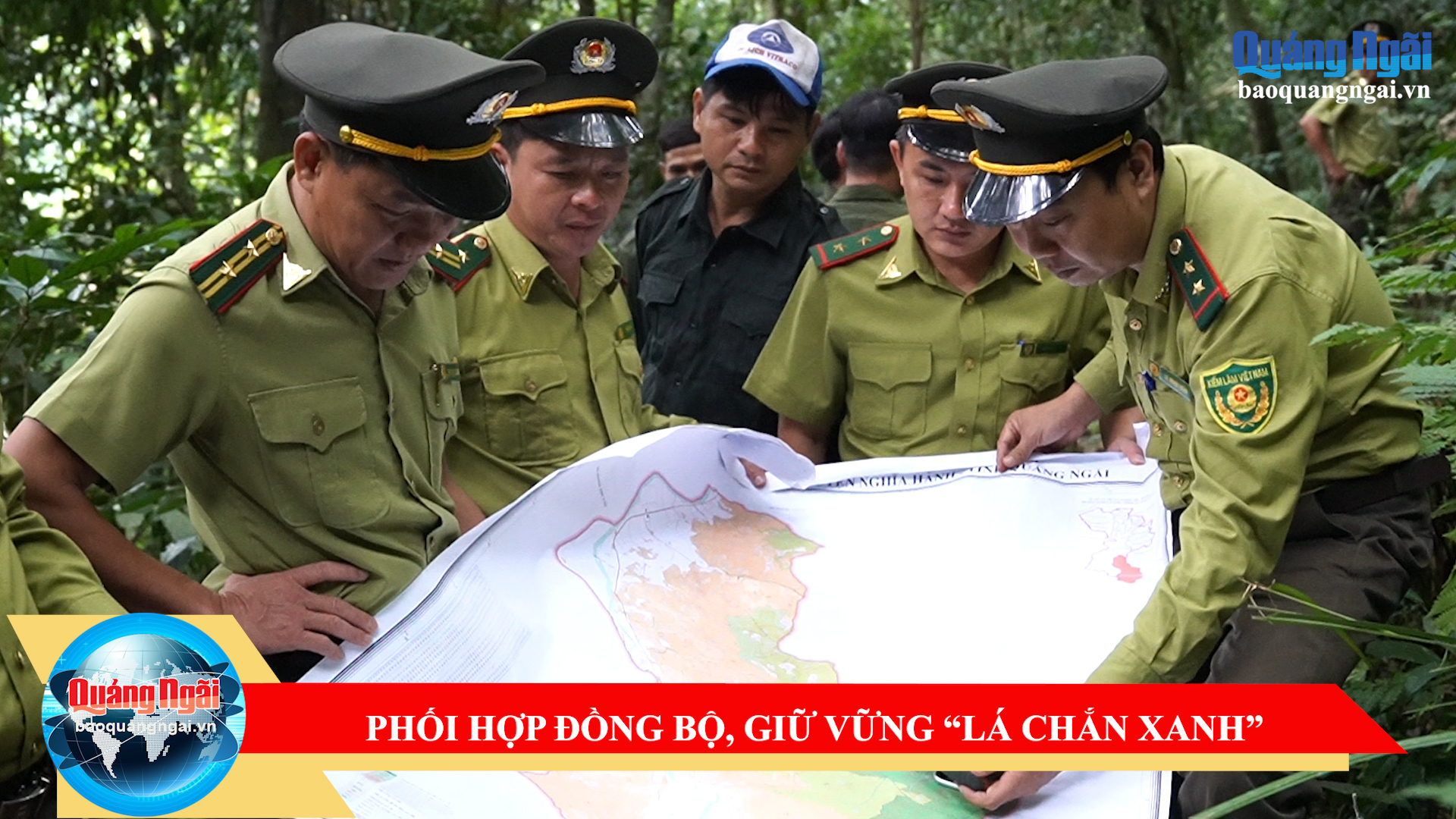 [Video]. Phối hợp đồng bộ, giữ vững “lá chắn xanh”