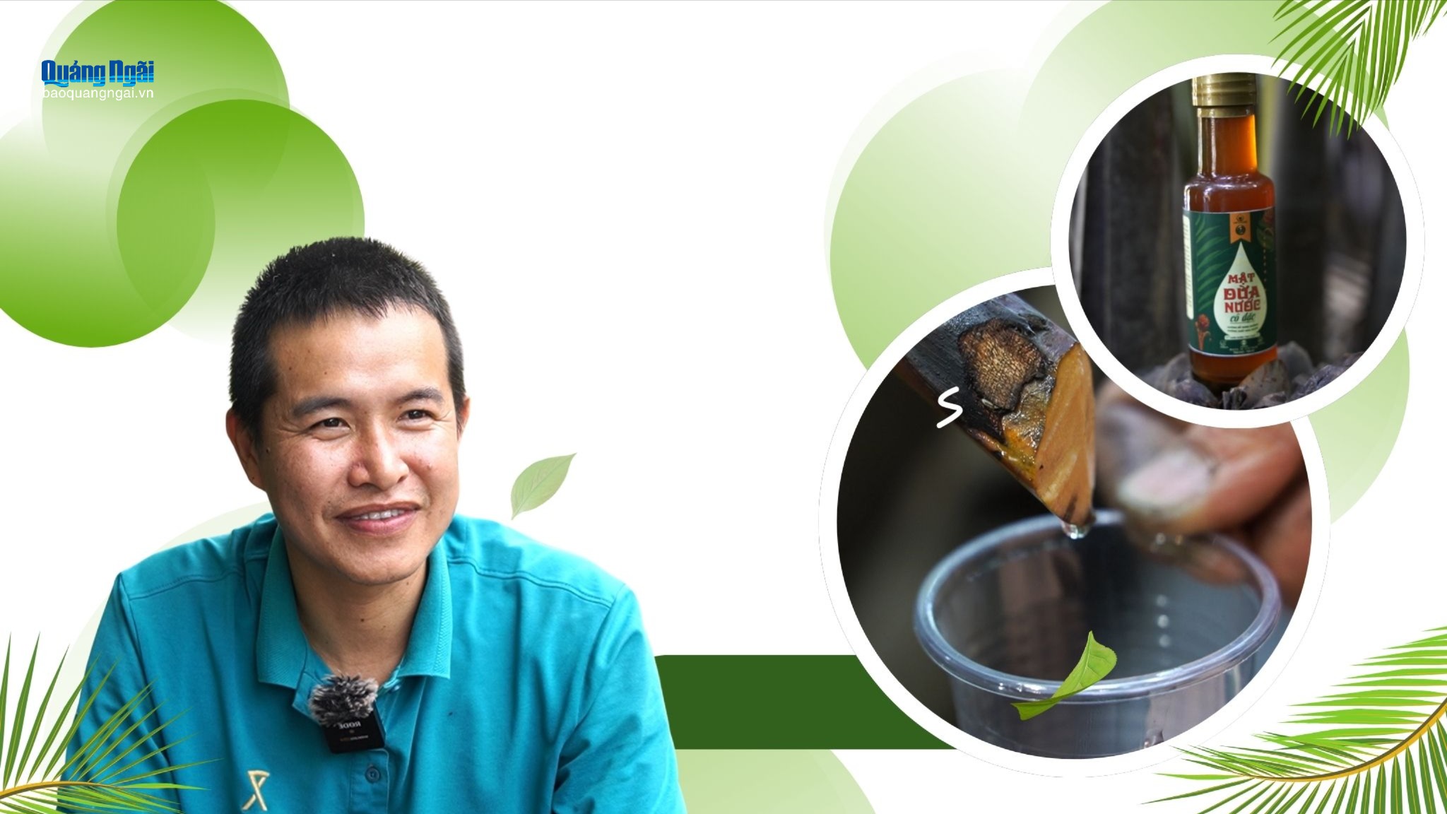 [Video]. Mật ngọt từ dừa nước