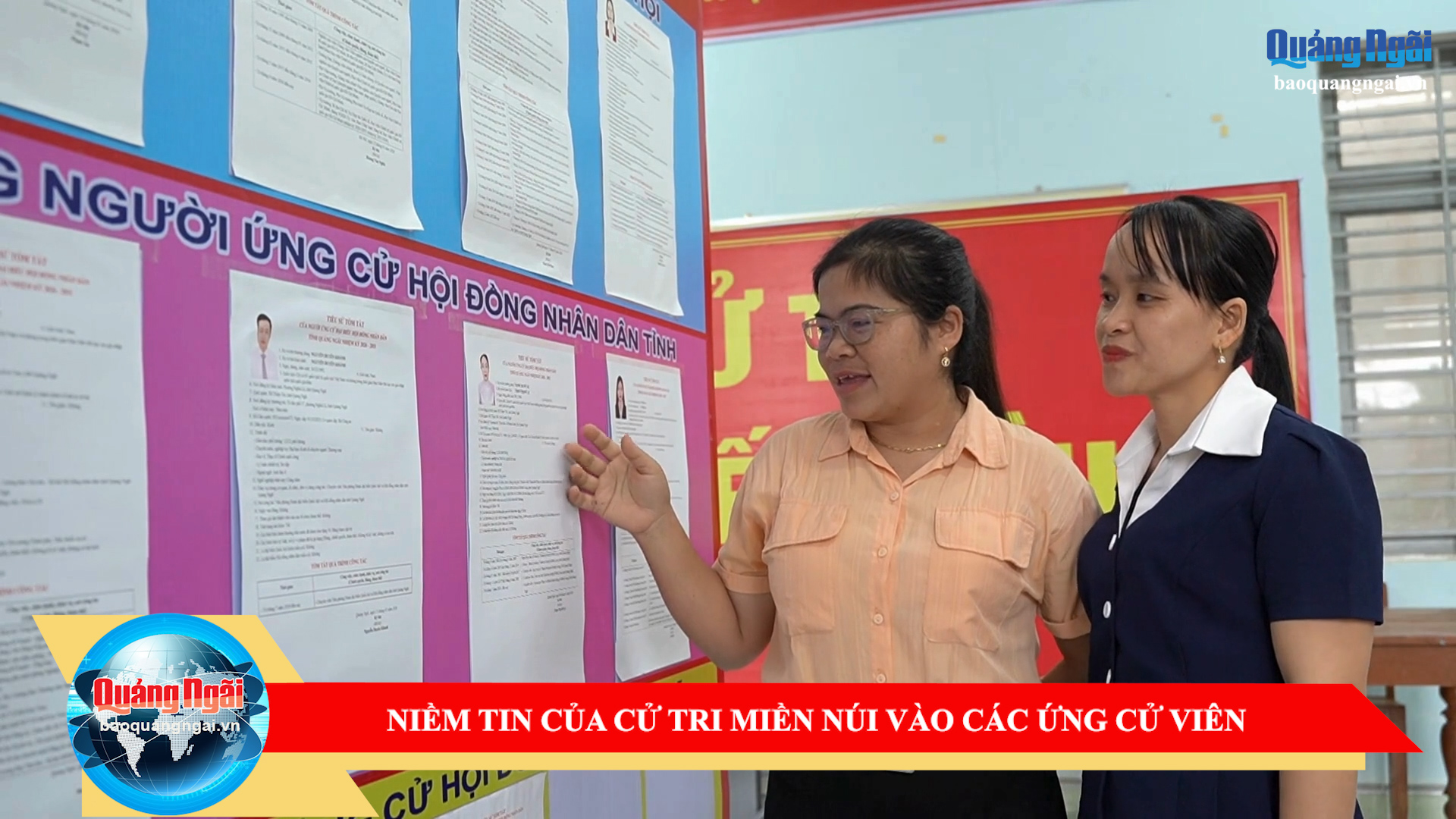 [Video]. Niềm tin của cử tri miền núi vào các ứng cử viên