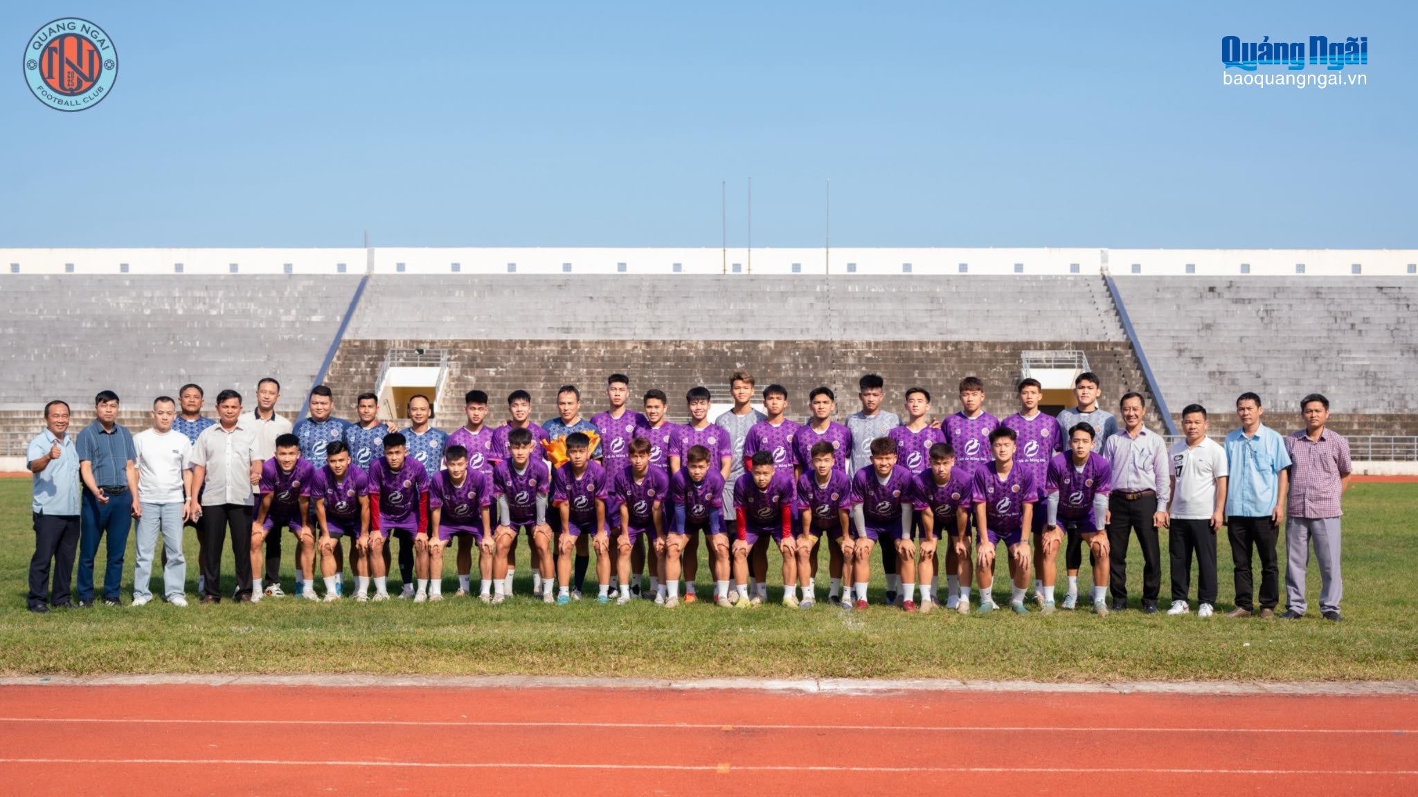 Chiều nay (29/3), Quảng Ngãi ra quân tại Giải hạng Nhì quốc gia 2026