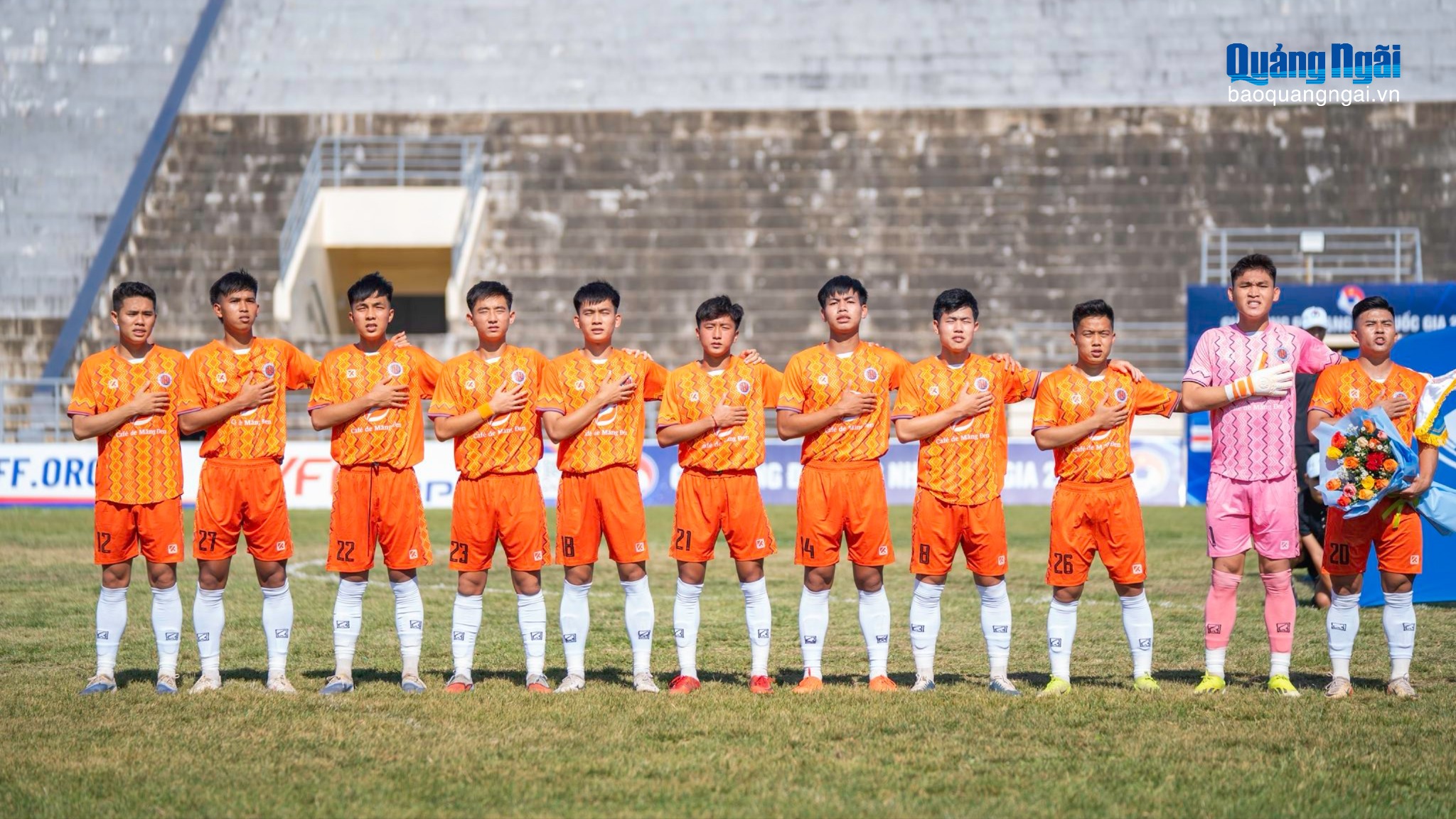 Quảng Ngãi quyết tâm giành chiến thắng trước Đắk Lắk