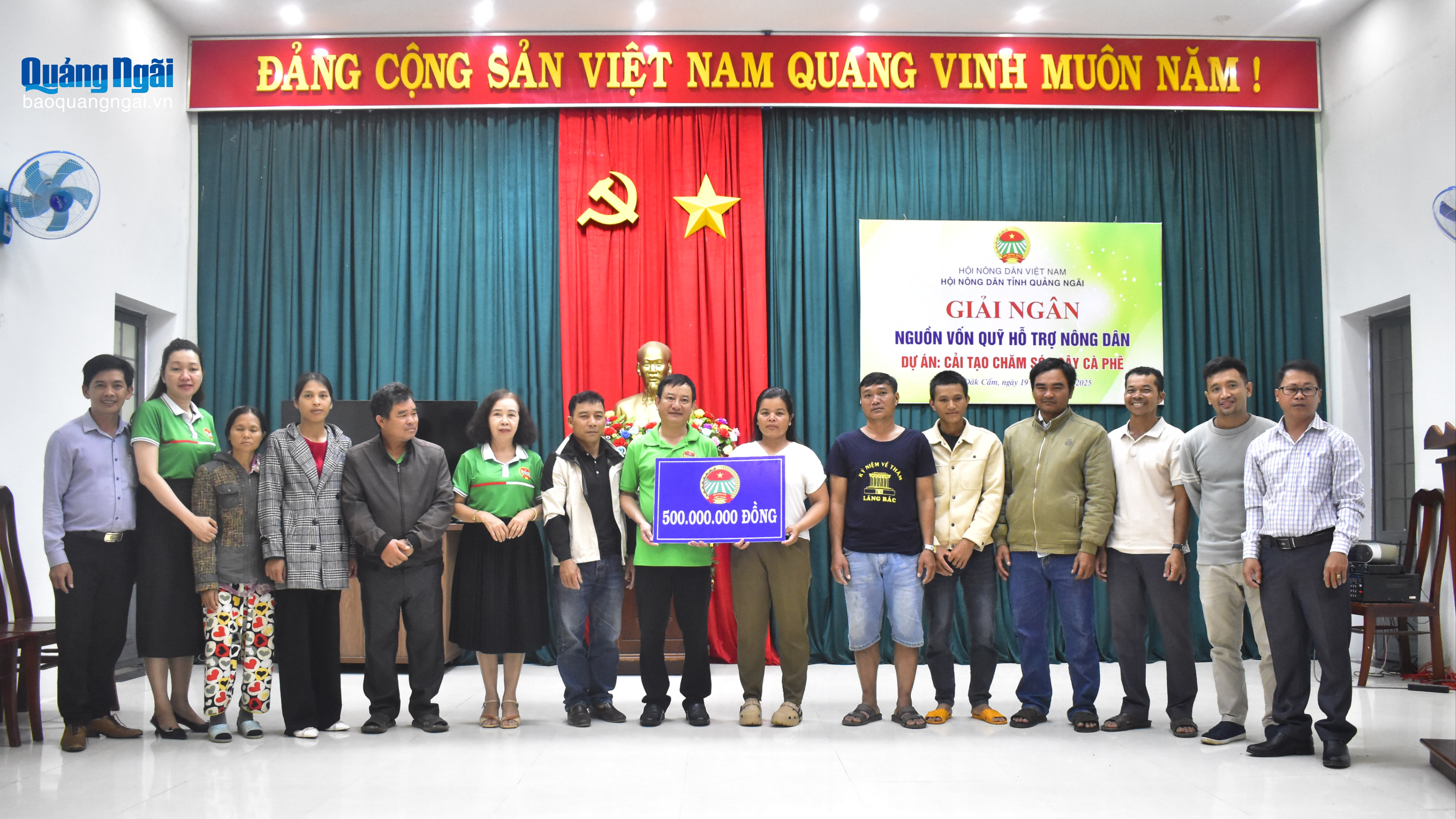 Hỗ trợ 500 triệu đồng vốn vay để nông dân phát triển cà phê