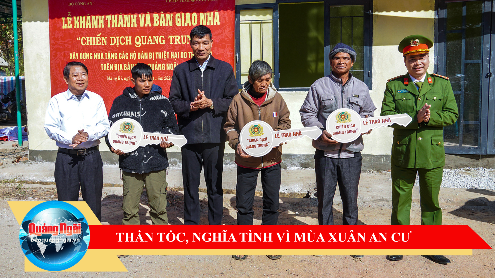 [Video]. Thần tốc, nghĩa tình vì mùa Xuân an cư