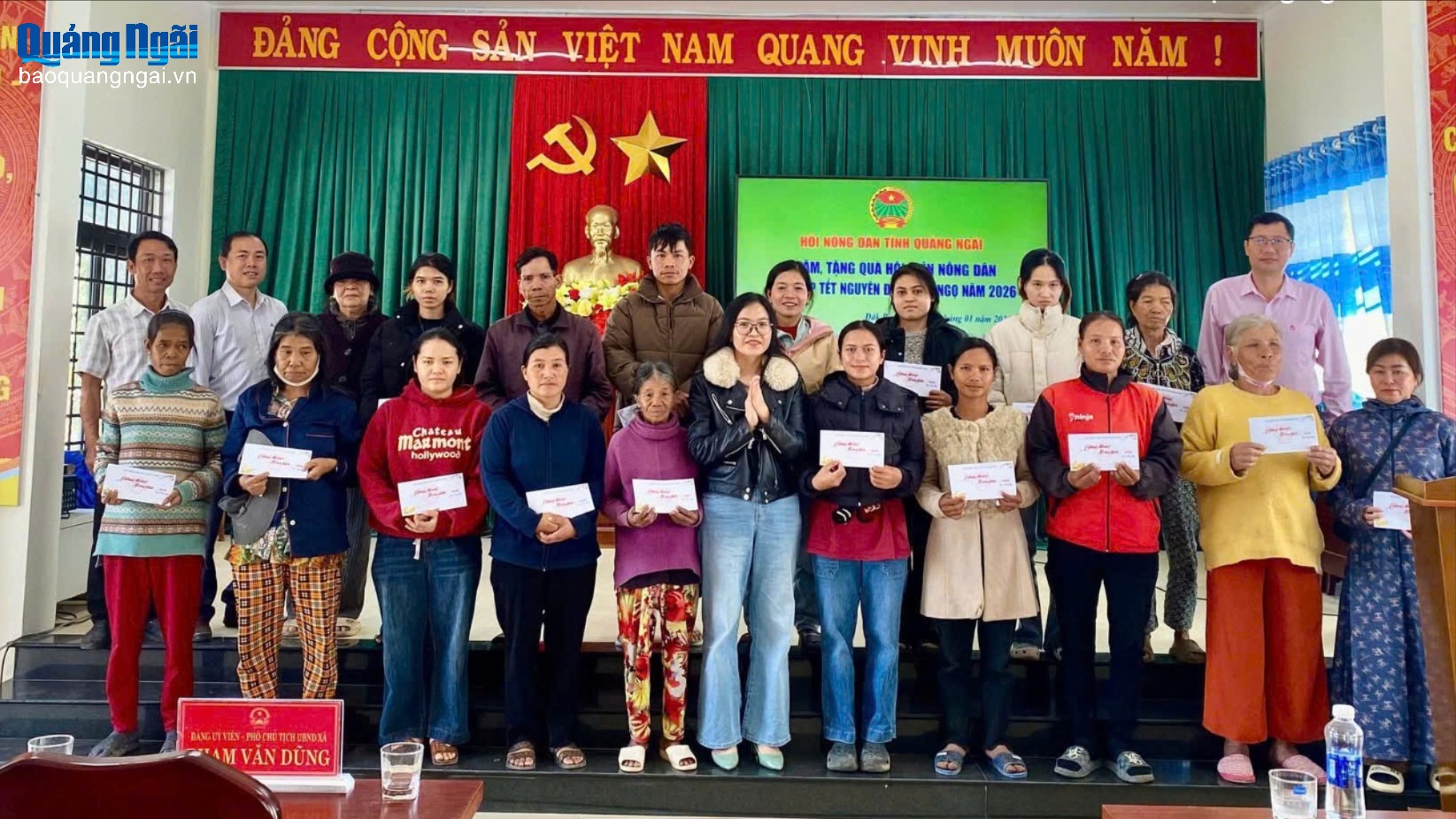 Nông dân Quảng Ngãi đóng góp hàng tỷ đồng xây dựng nông thôn mới