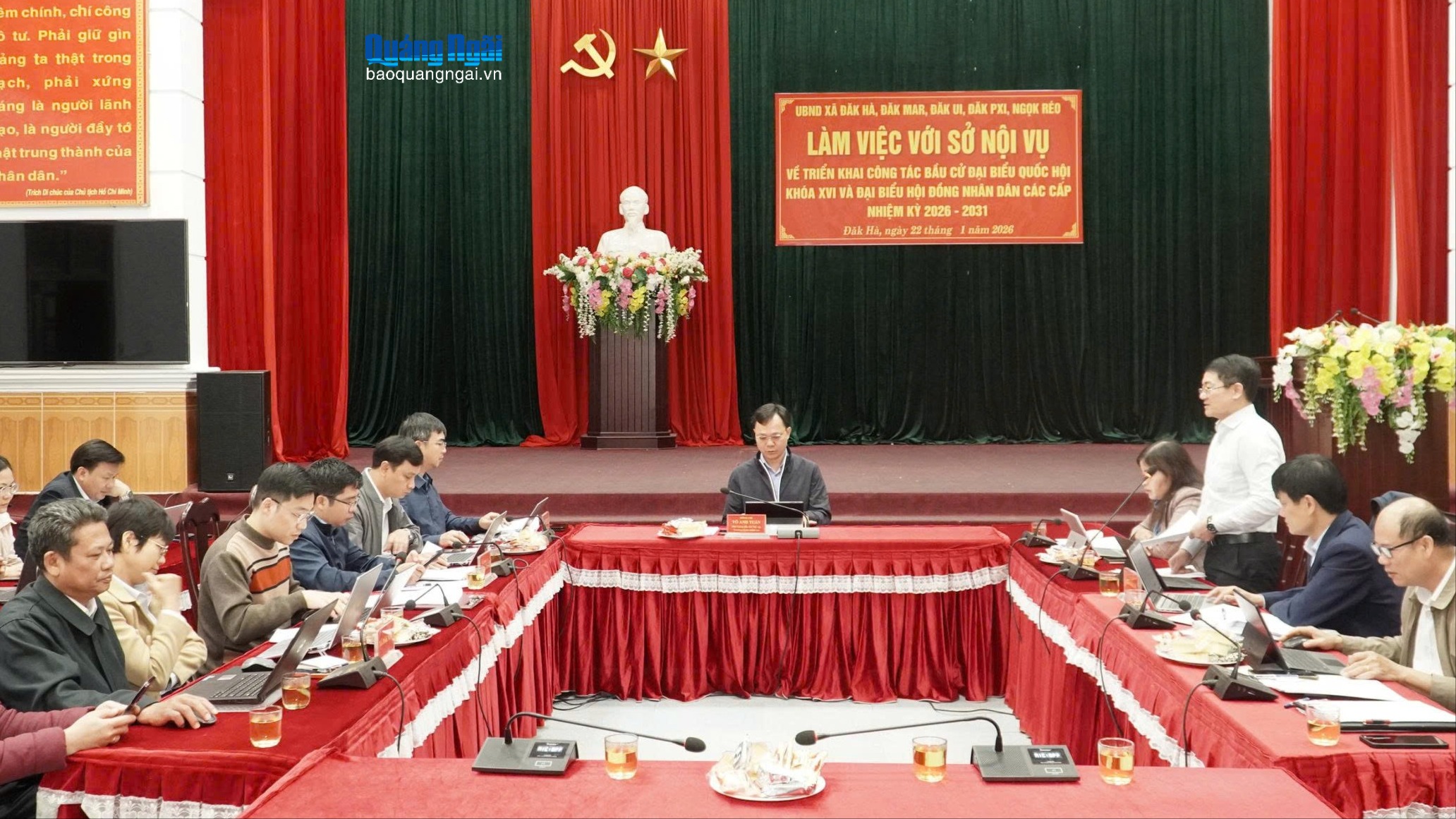 Kiểm tra công tác chuẩn bị bầu cử đại biểu Quốc hội khóa XVI và đại biểu HĐND các cấp