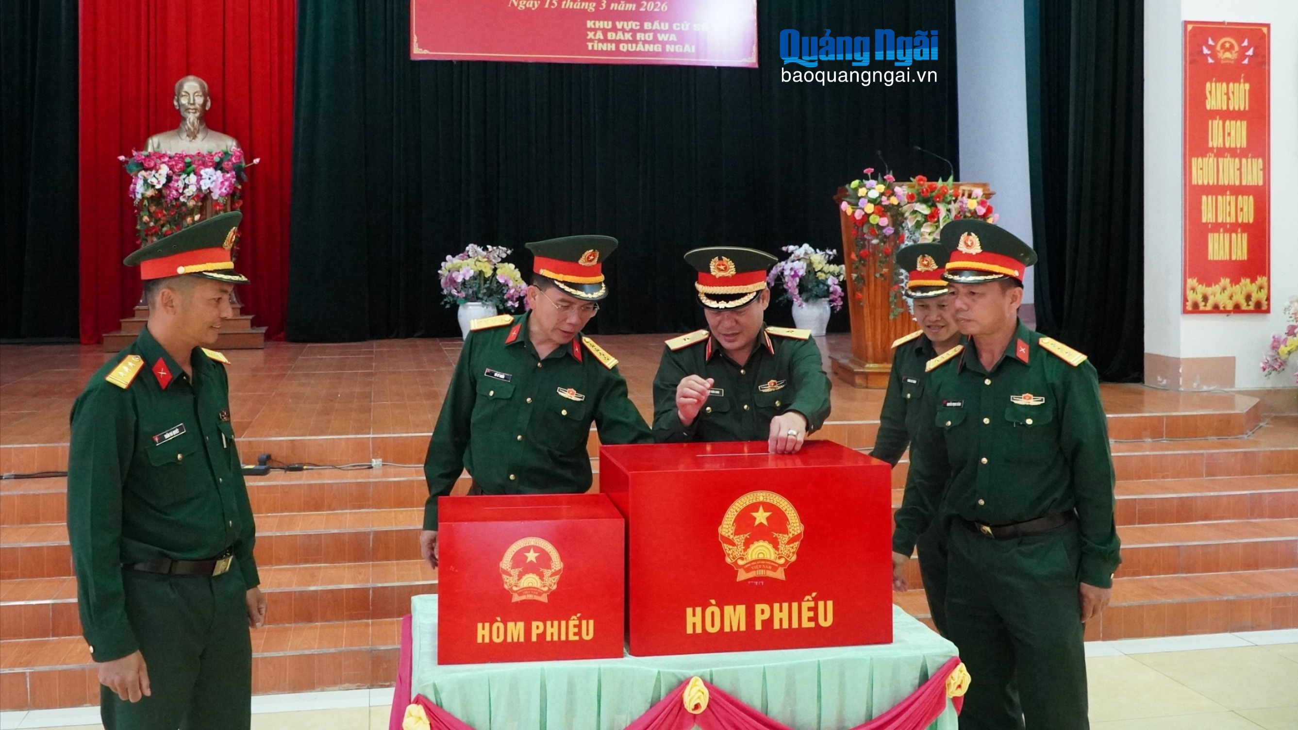 Các đơn vị quân đội hướng về ngày hội lớn