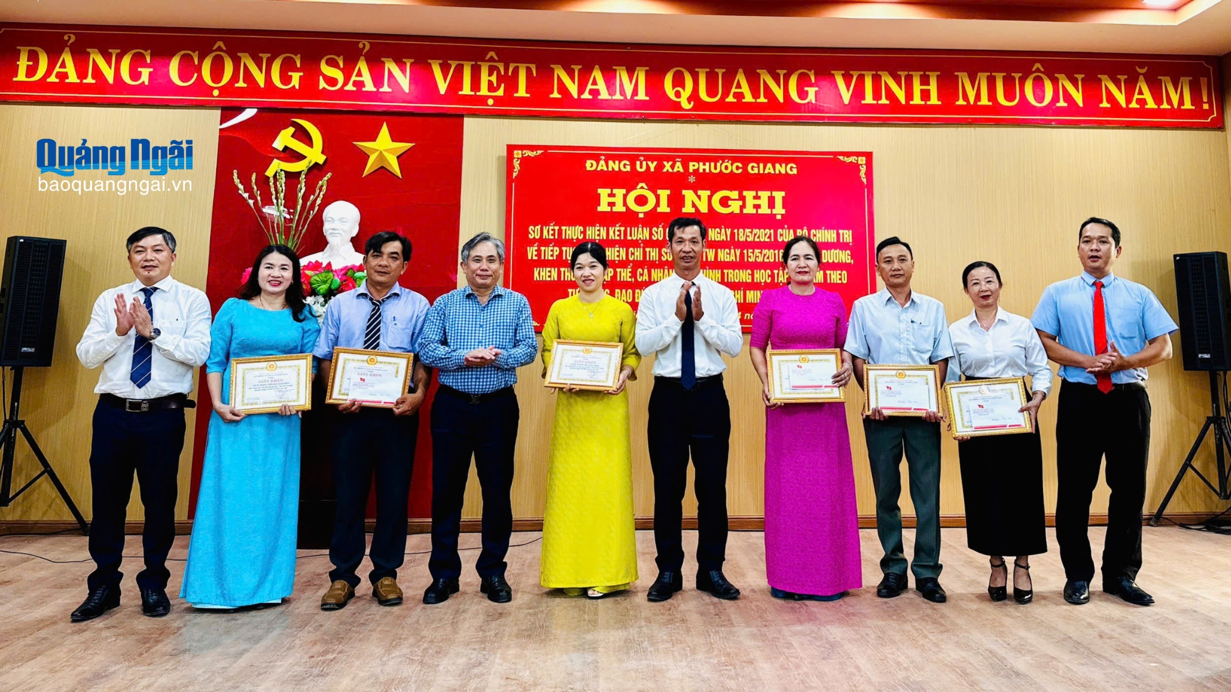 Phước Giang sơ kết thực hiện Kết luận số 01 của Bộ Chính trị