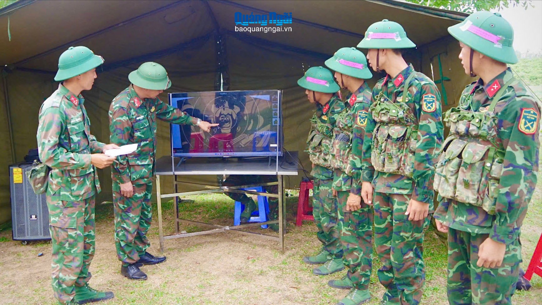 Bước trưởng thành của chiến sĩ mới
