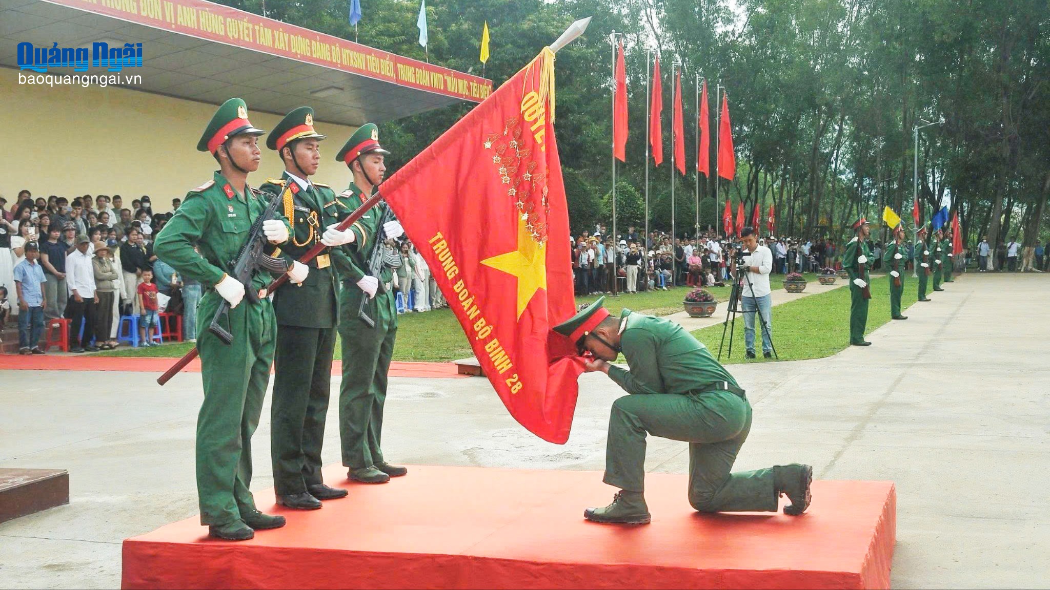 Lễ tuyên thệ chiến sĩ mới năm 2026
