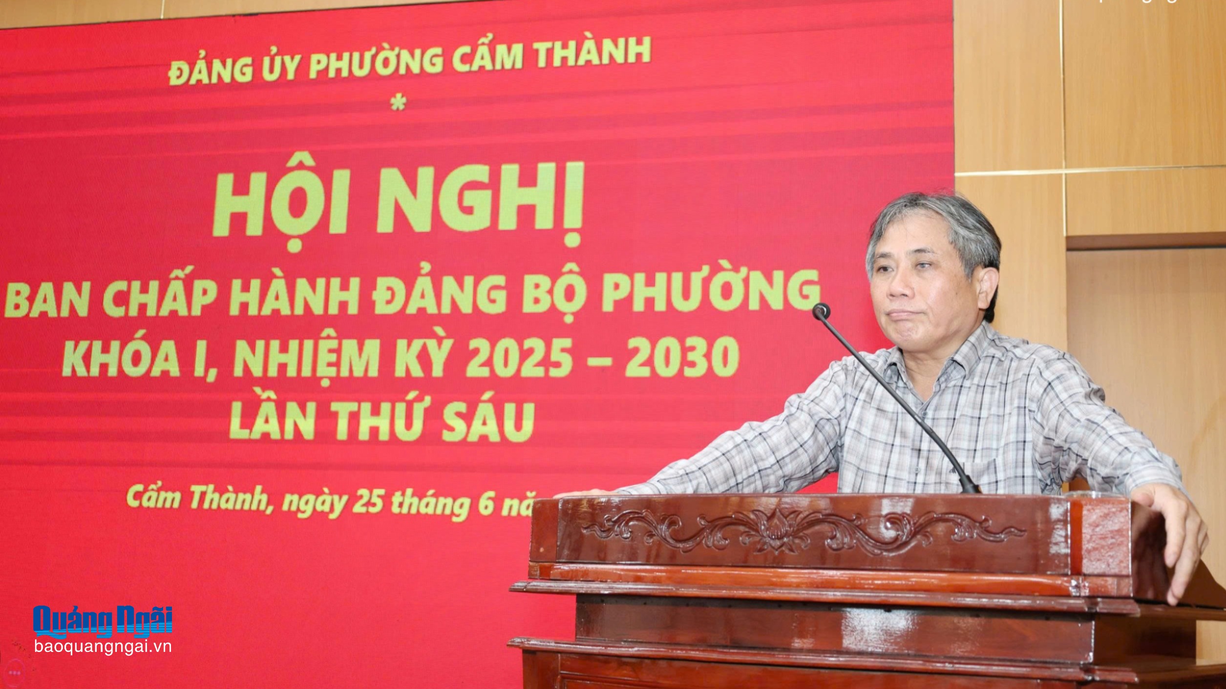 Cẩm Thành quyết tâm giữ vững danh hiệu Đảng bộ hoàn thành xuất sắc nhiệm vụ