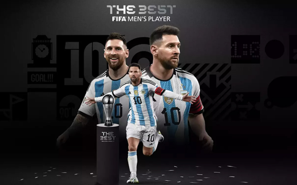 Thắng kịch tính Haaland, Messi giành giải 