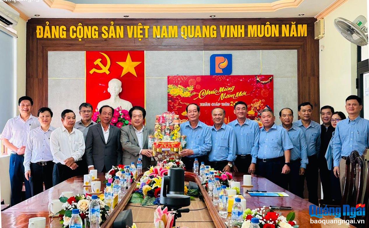 Lãnh đạo tỉnh thăm, chúc Tết các doanh nghiệp