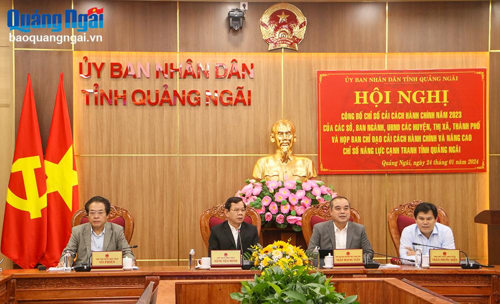 Công bố Chỉ số Cải cách hành chính năm 2023